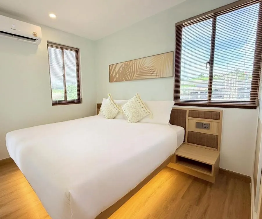 Bedroom, Bed in Wyndham Garden Samui Wing