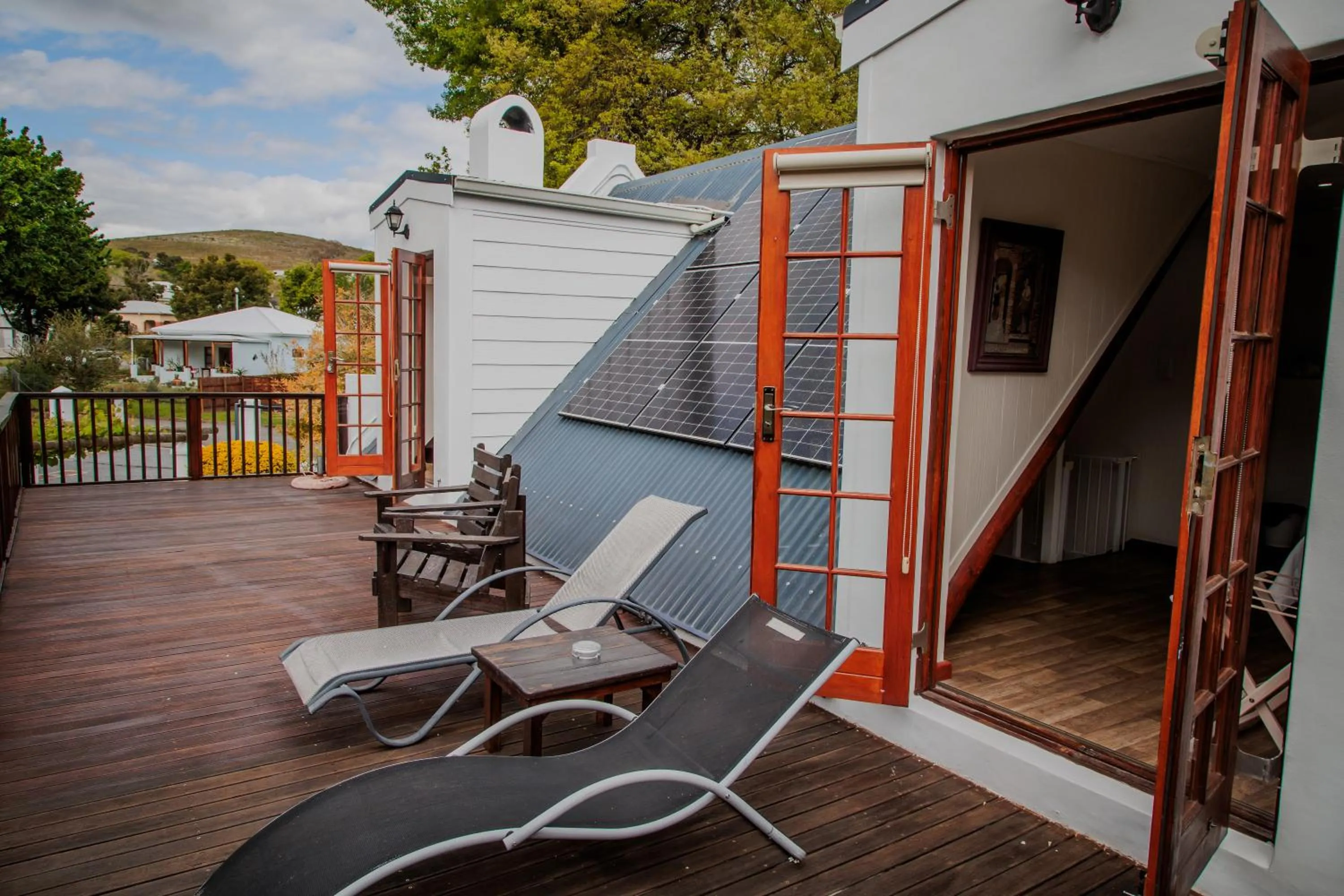 Patio in Aan de Oever Guesthouse