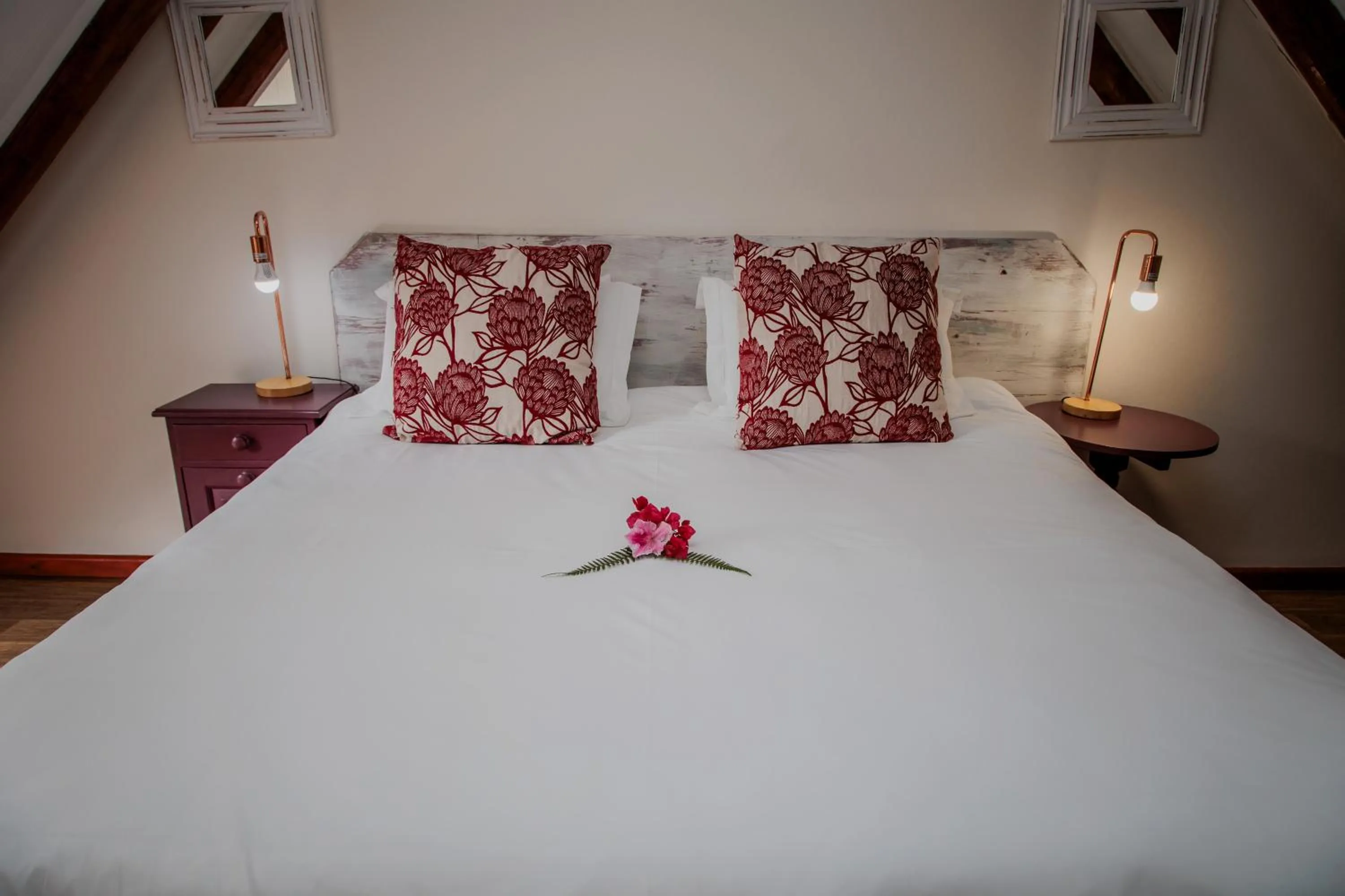 Bed in Aan de Oever Guesthouse