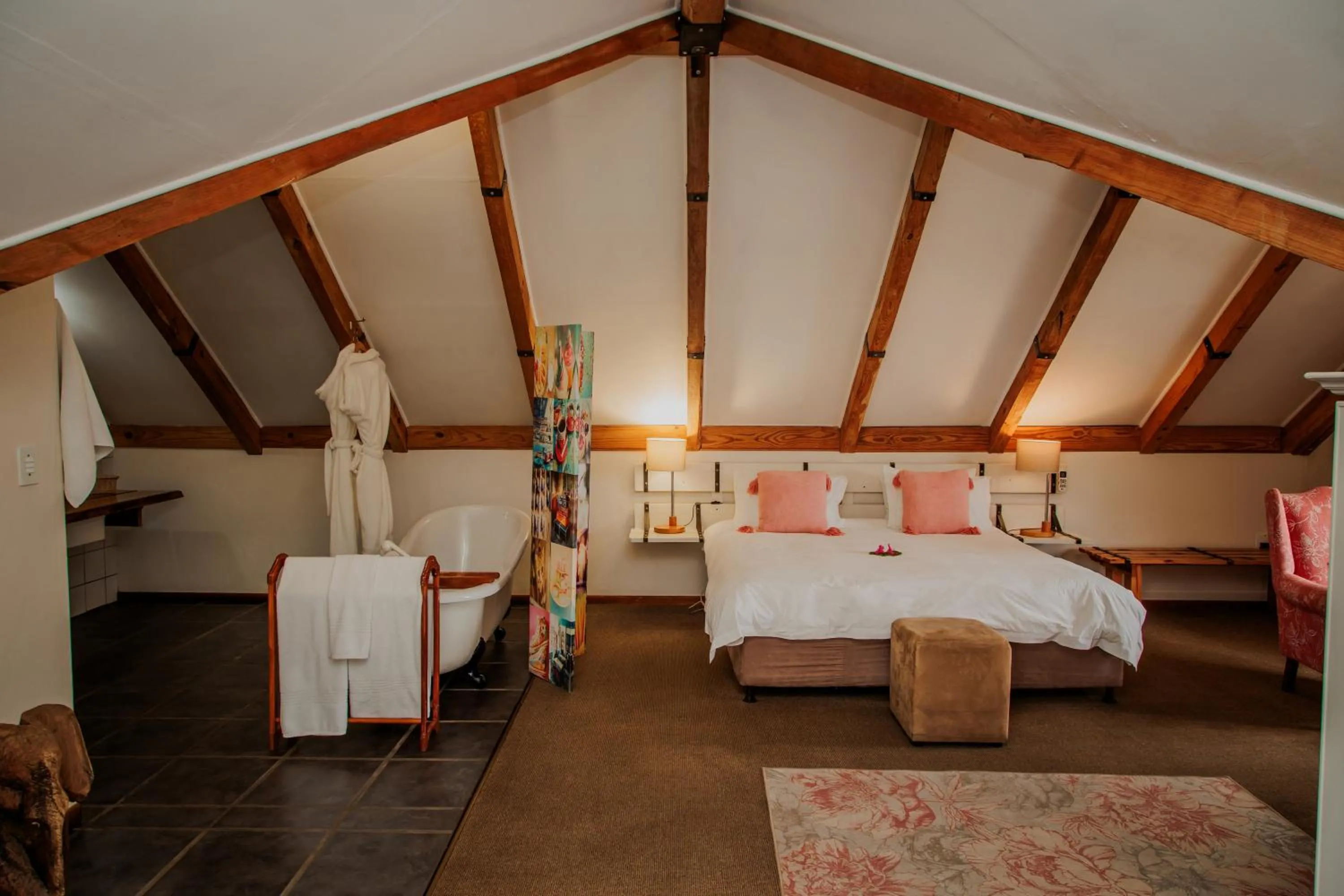 Bed in Aan de Oever Guesthouse