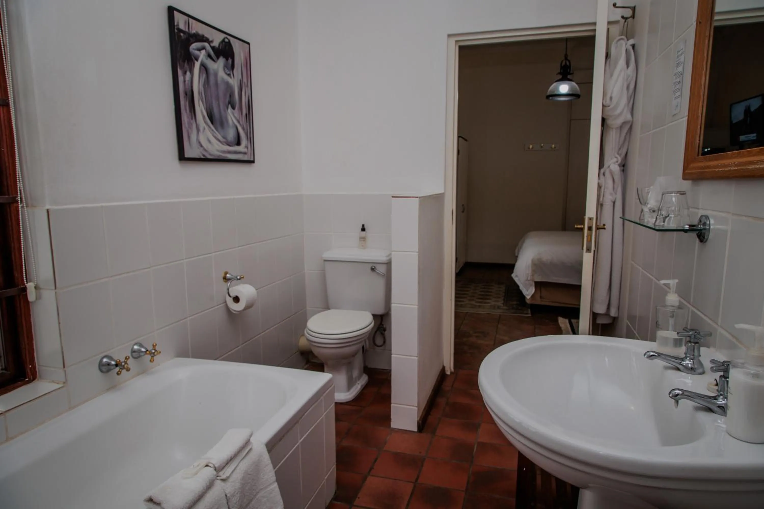 Toilet in Aan de Oever Guesthouse