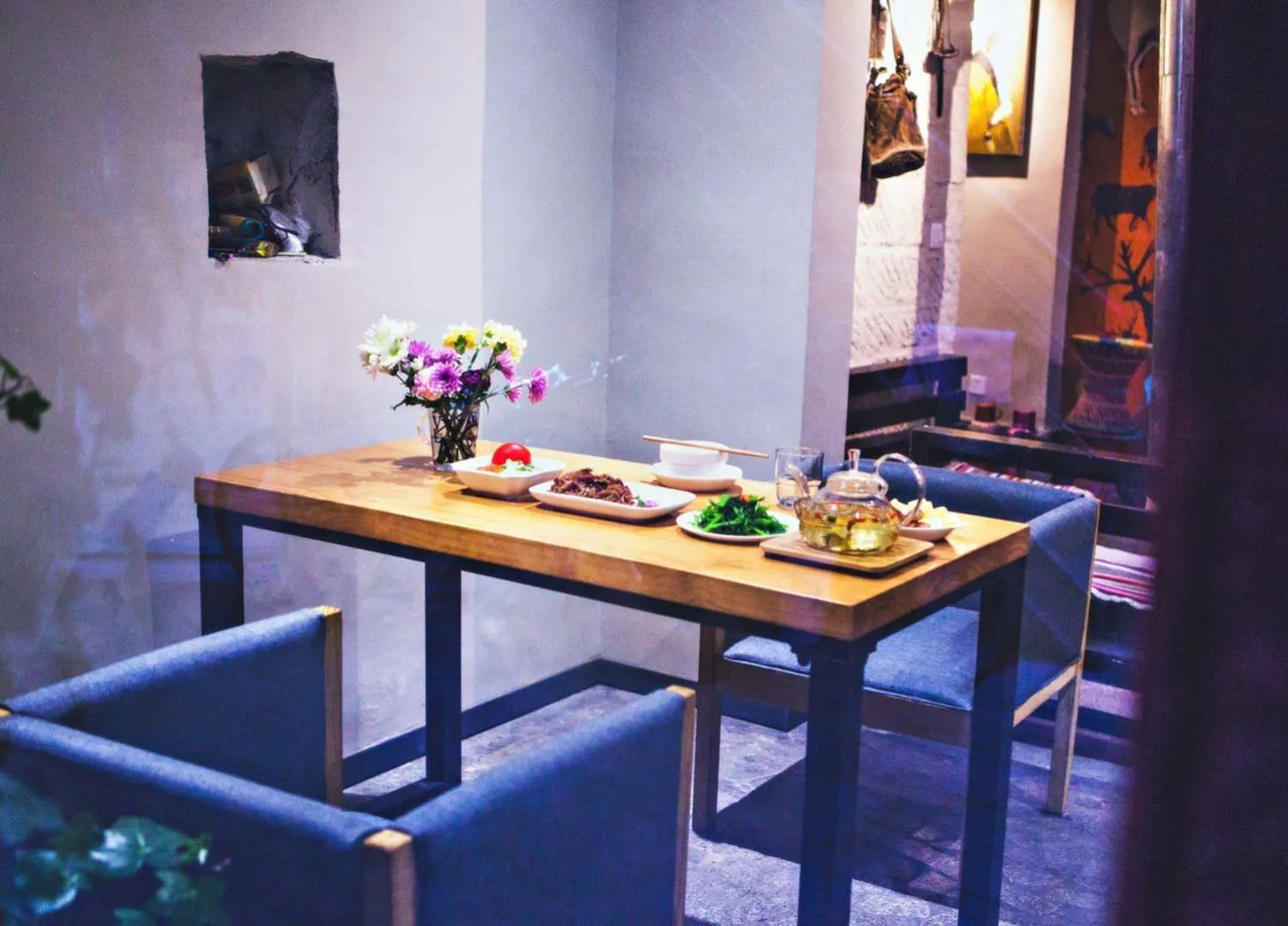 Restaurant/places to eat in Fengma Feiyang Hostel