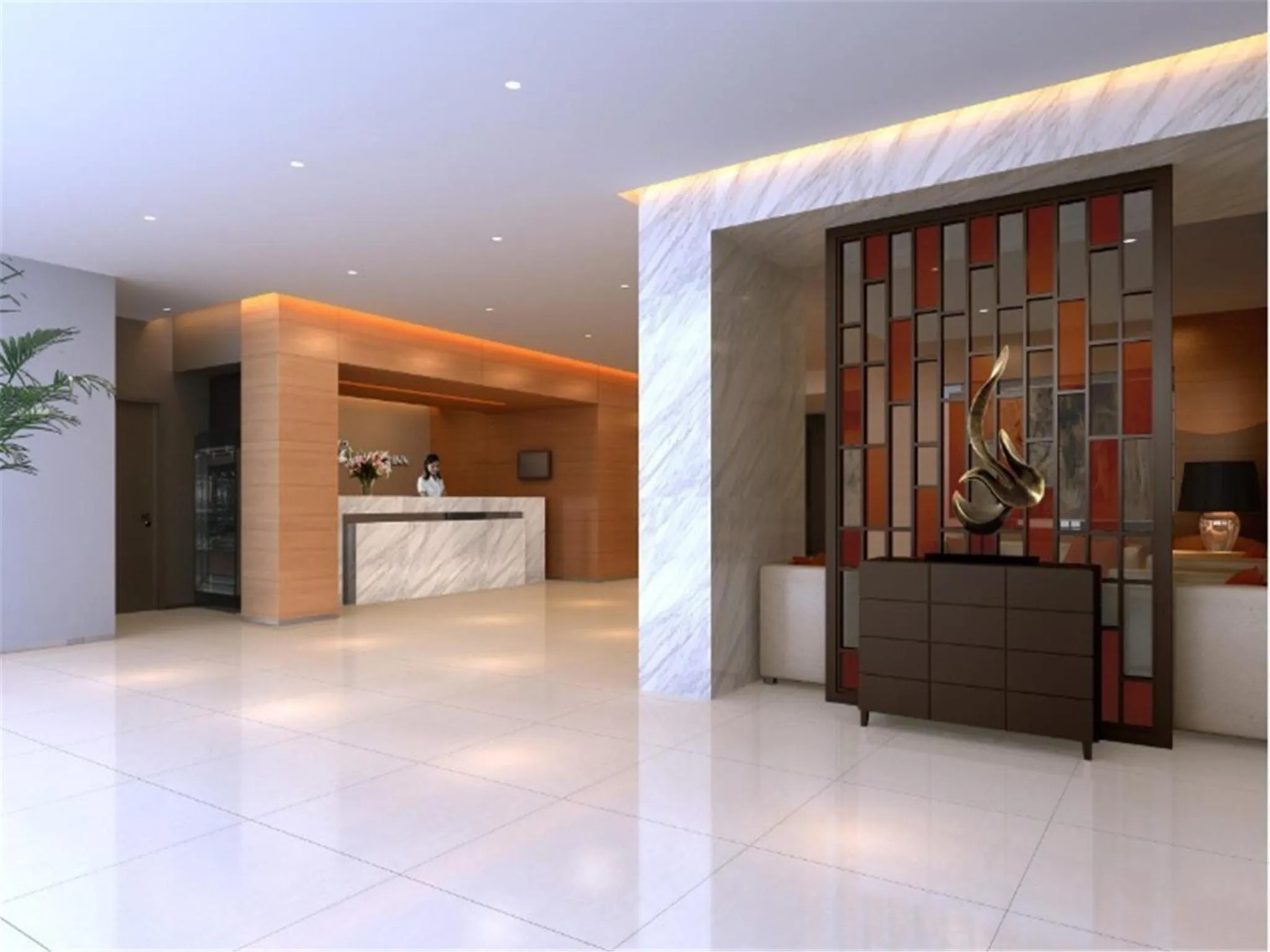 Lobby or reception in Jinjiang Inn Shenyang Nanta