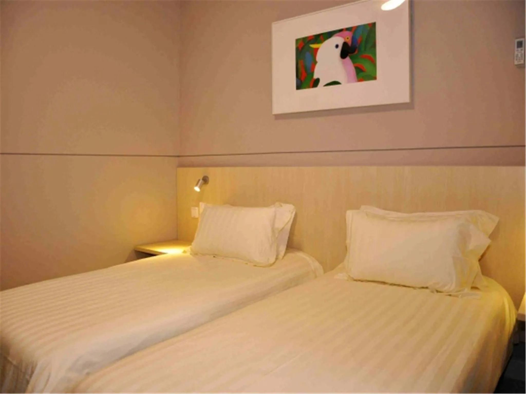 Bed in Jinjiang Inn Xiamen North Railway Station Jiageng Sports Stadium