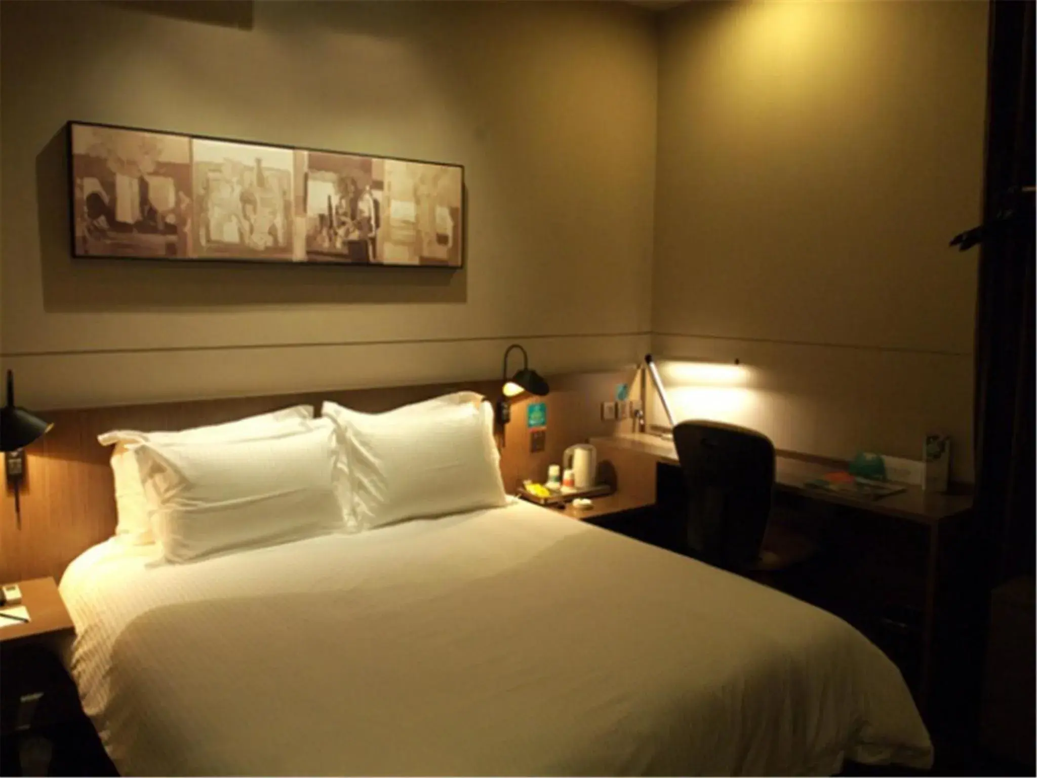 Photo of the whole room, Bed in Jinjiang Inn Xiamen Jimei University Guomao Photo of the whole room, Bed in Jinjiang Inn Xiamen Jimei University Guomao