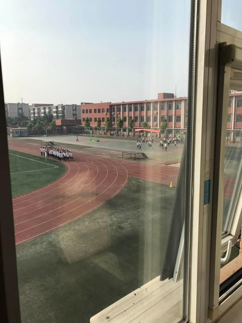 Inner courtyard view in Jinjiang Inn Select Tianjin Tanggu Metro Station Zhongxin North Road