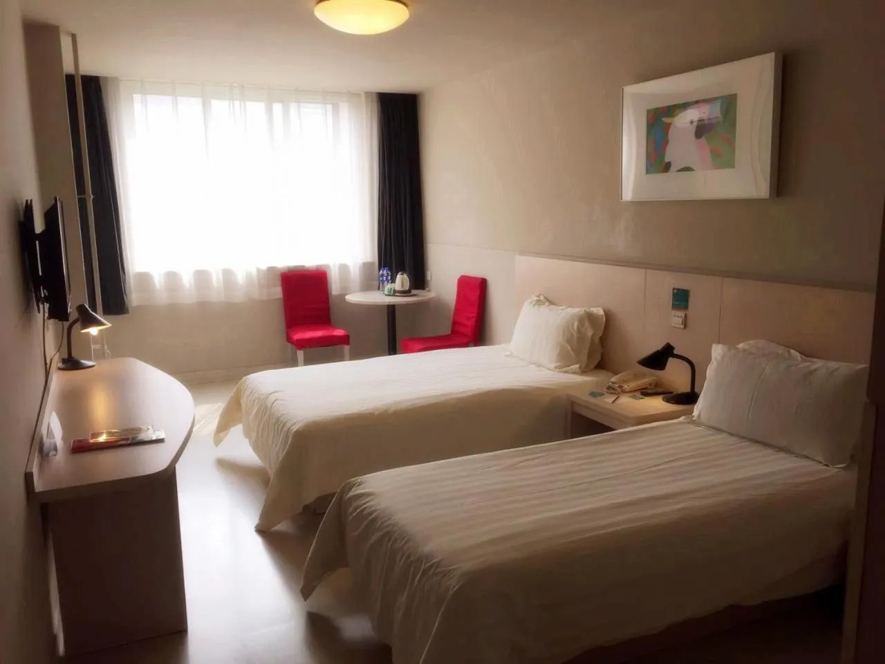 Bedroom in Jinjiang Inn Beijing Olympics Park