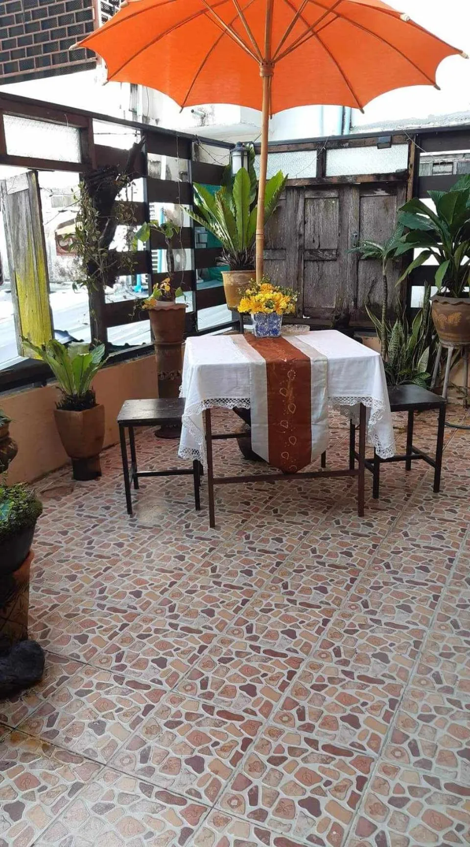 Garden in The North Hotel