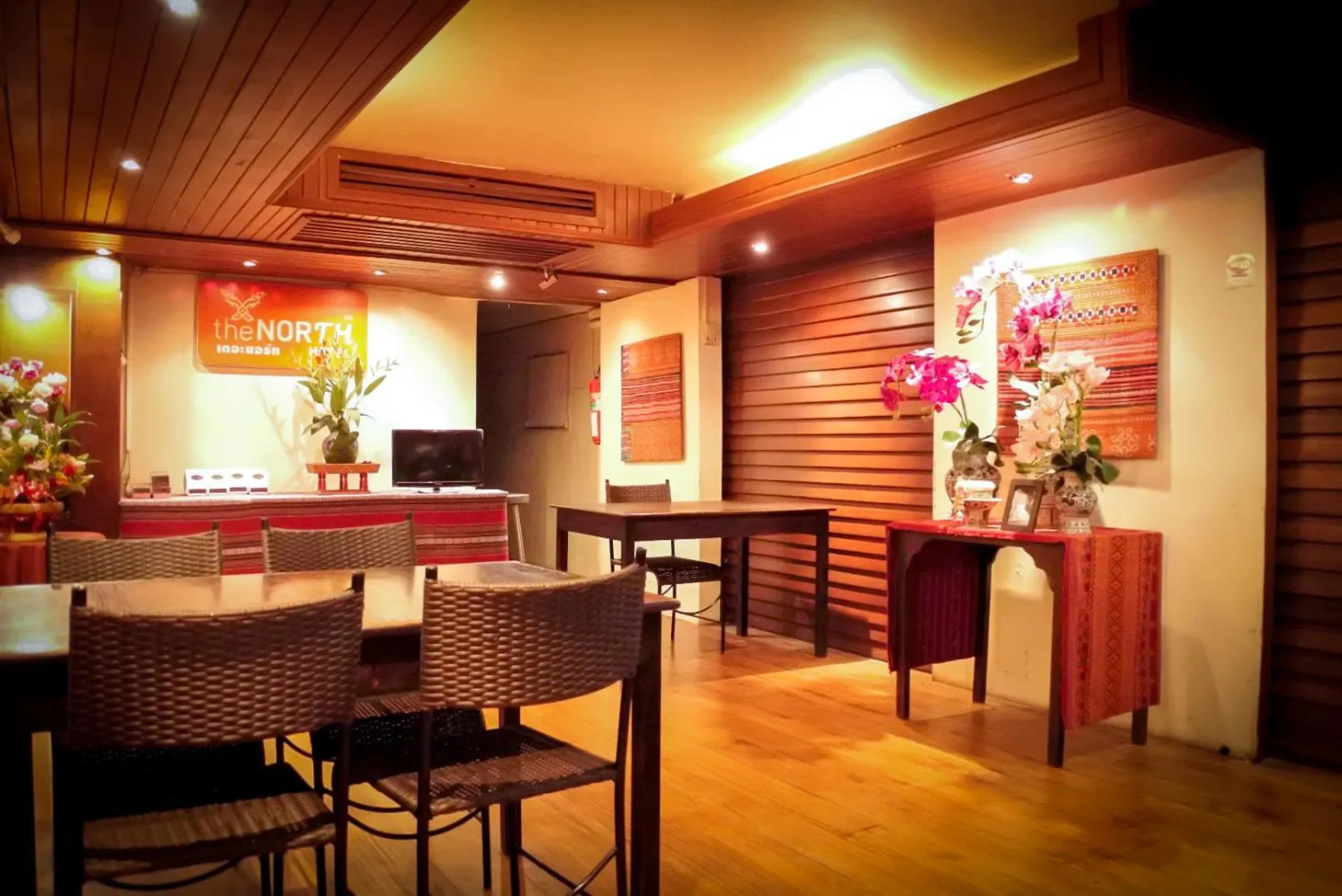 Decorative detail in The North Hotel