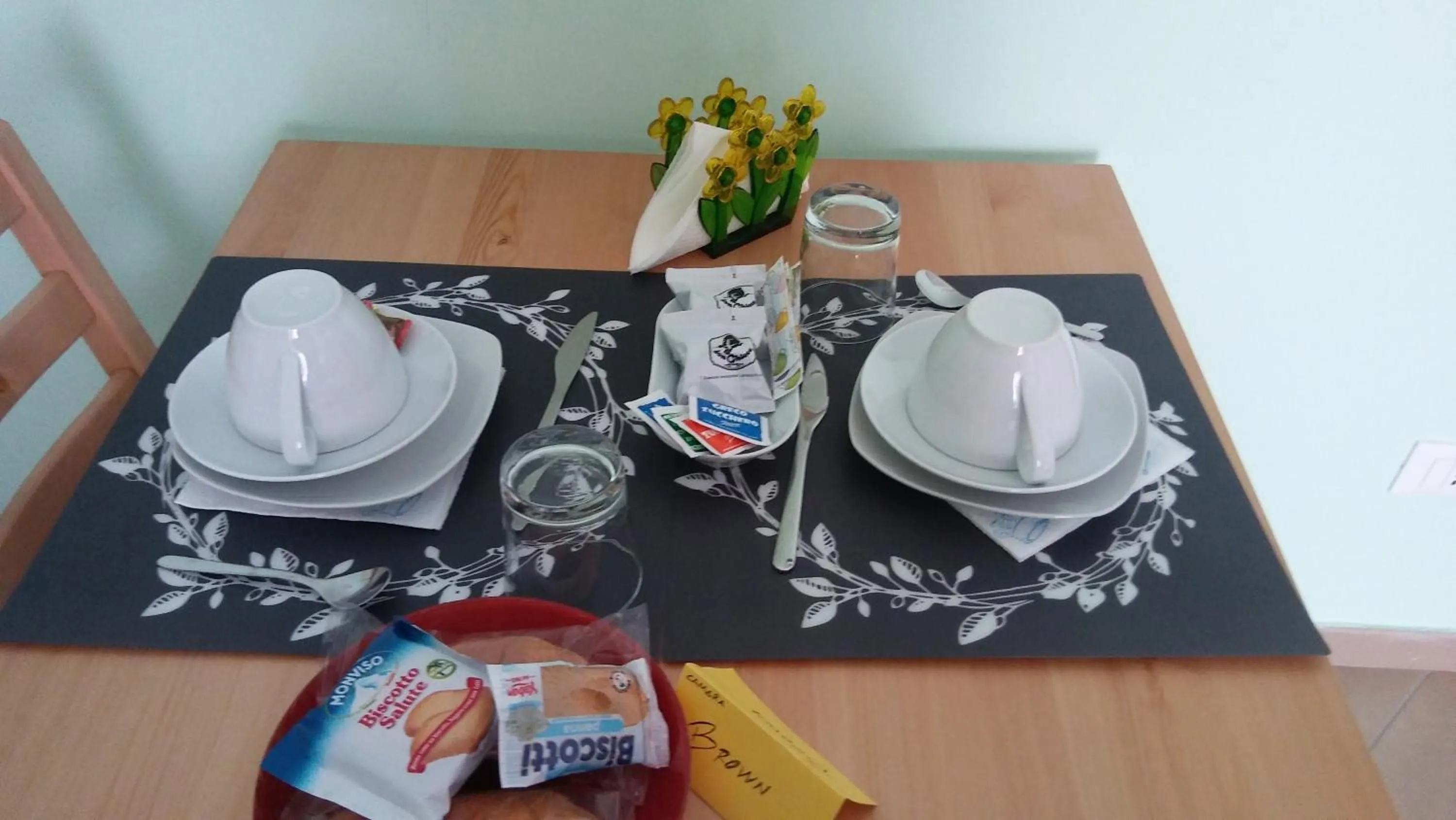 Communal lounge/ TV room in B&b Bagheria