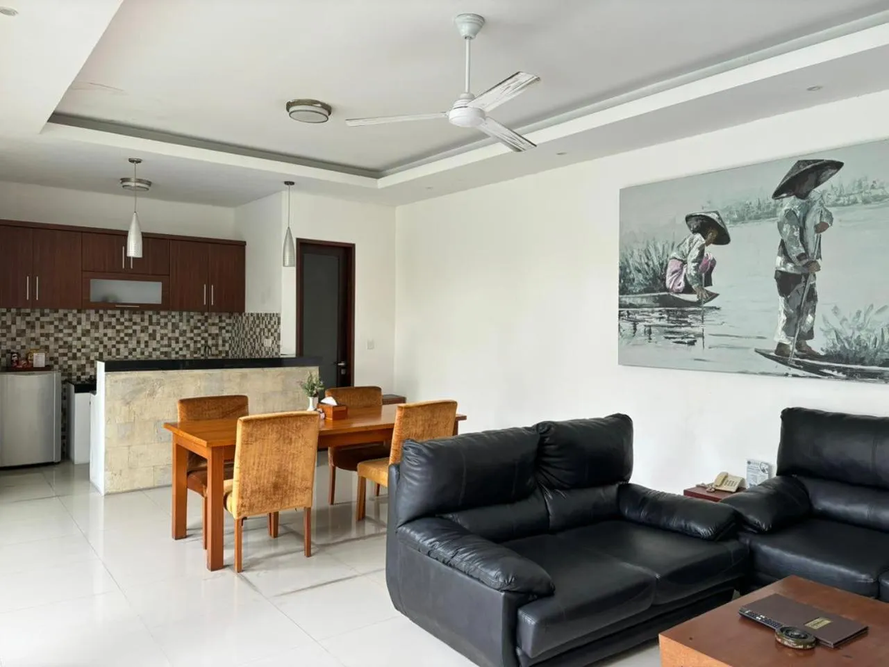 Living room in Kubu Manggala Villas Seminyak