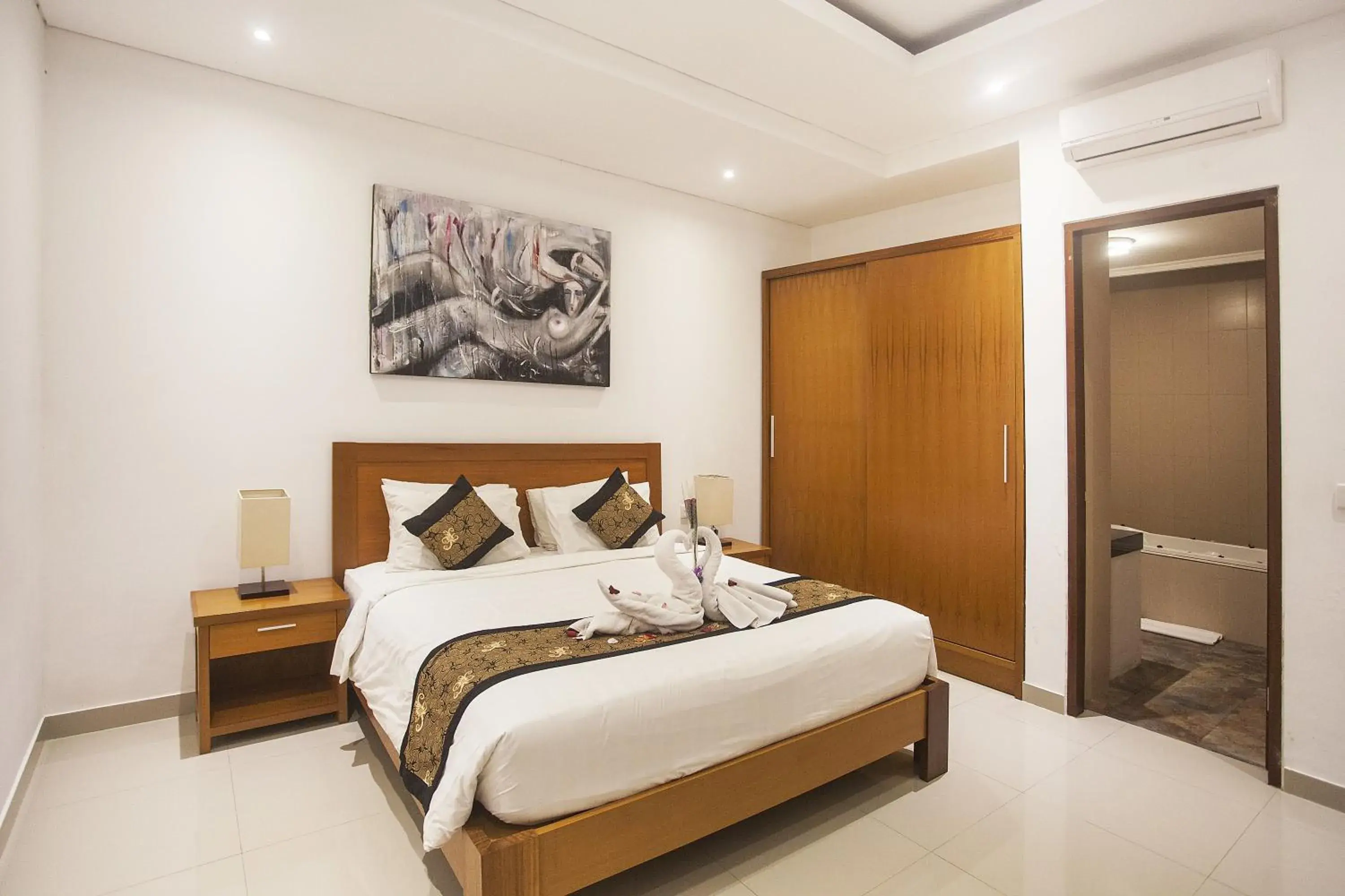 Bed in Kubu Manggala Villas Seminyak Bed in Kubu Manggala Villas Seminyak