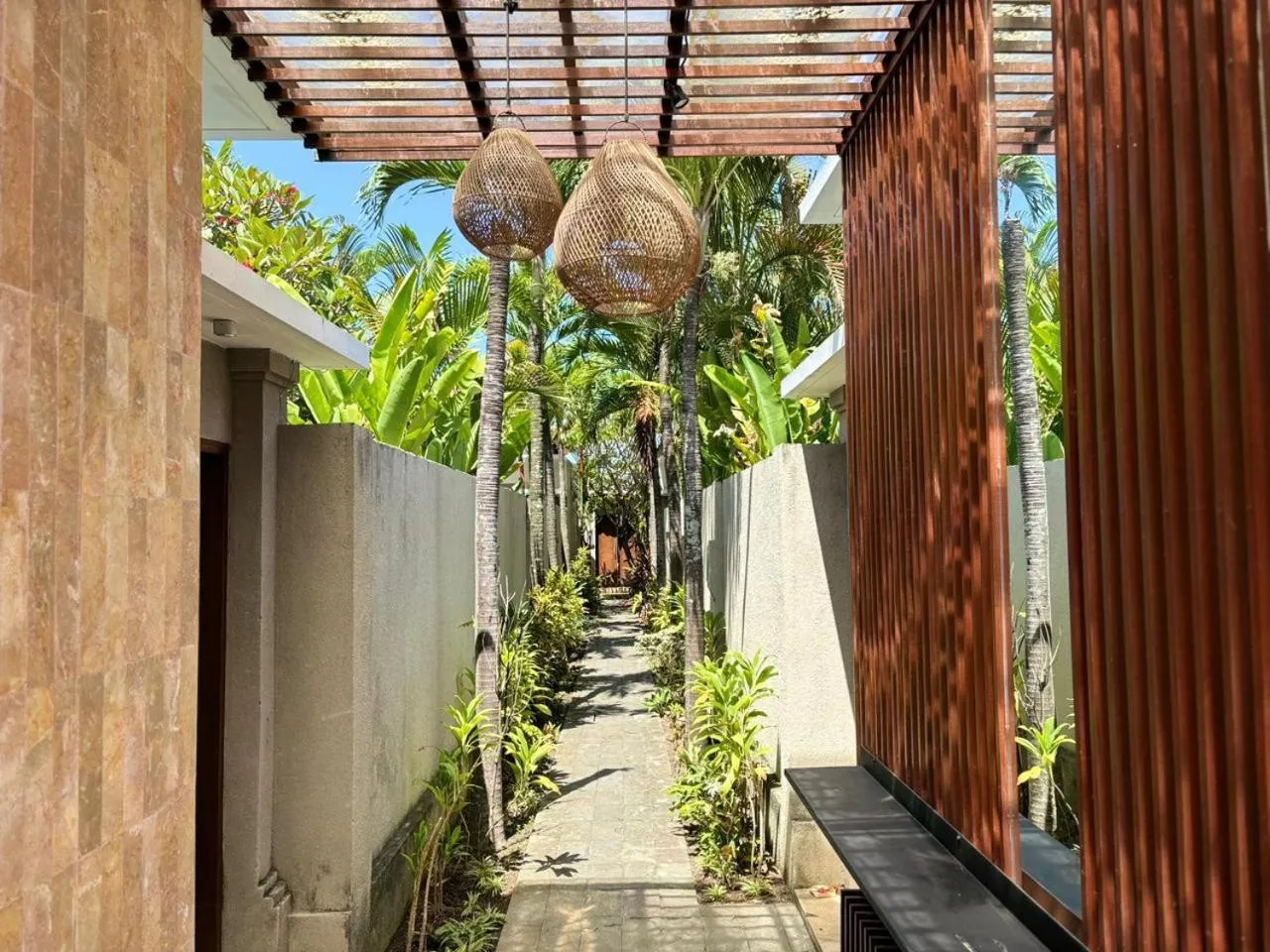 Facade/entrance in Kubu Manggala Villas Seminyak