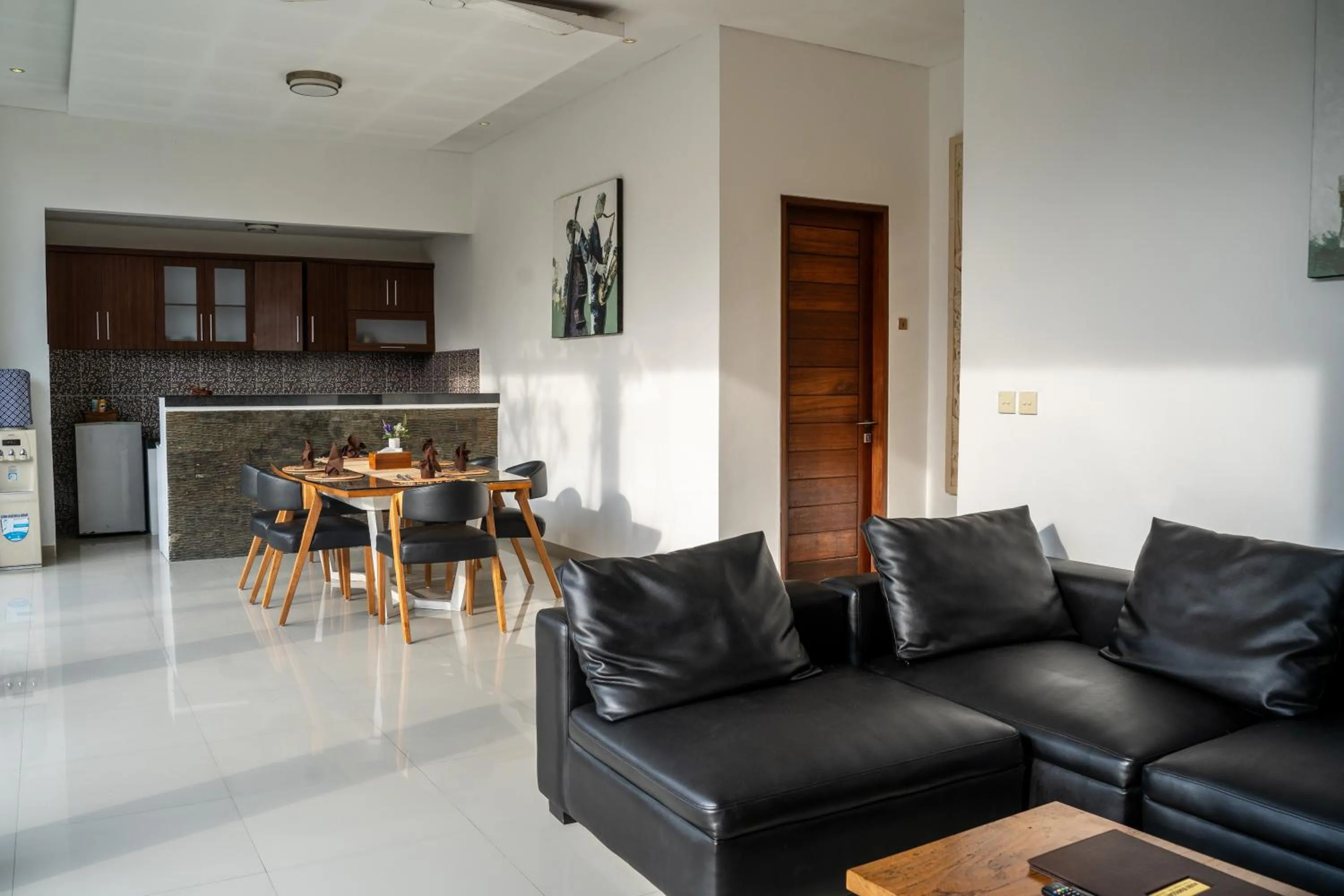 Living room in Kubu Manggala Villas Seminyak