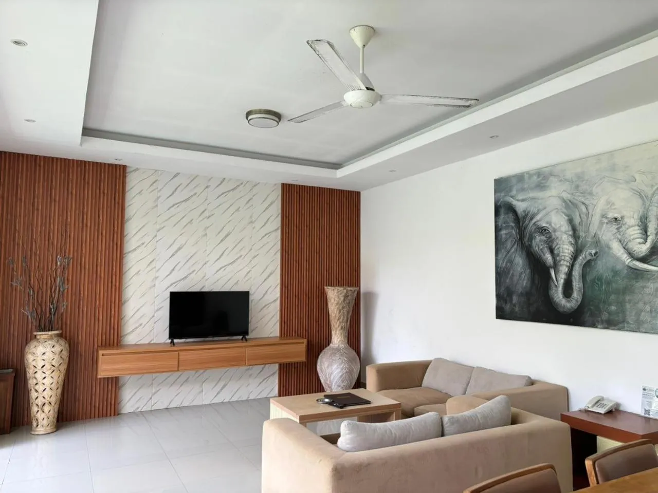 Living room in Kubu Manggala Villas Seminyak