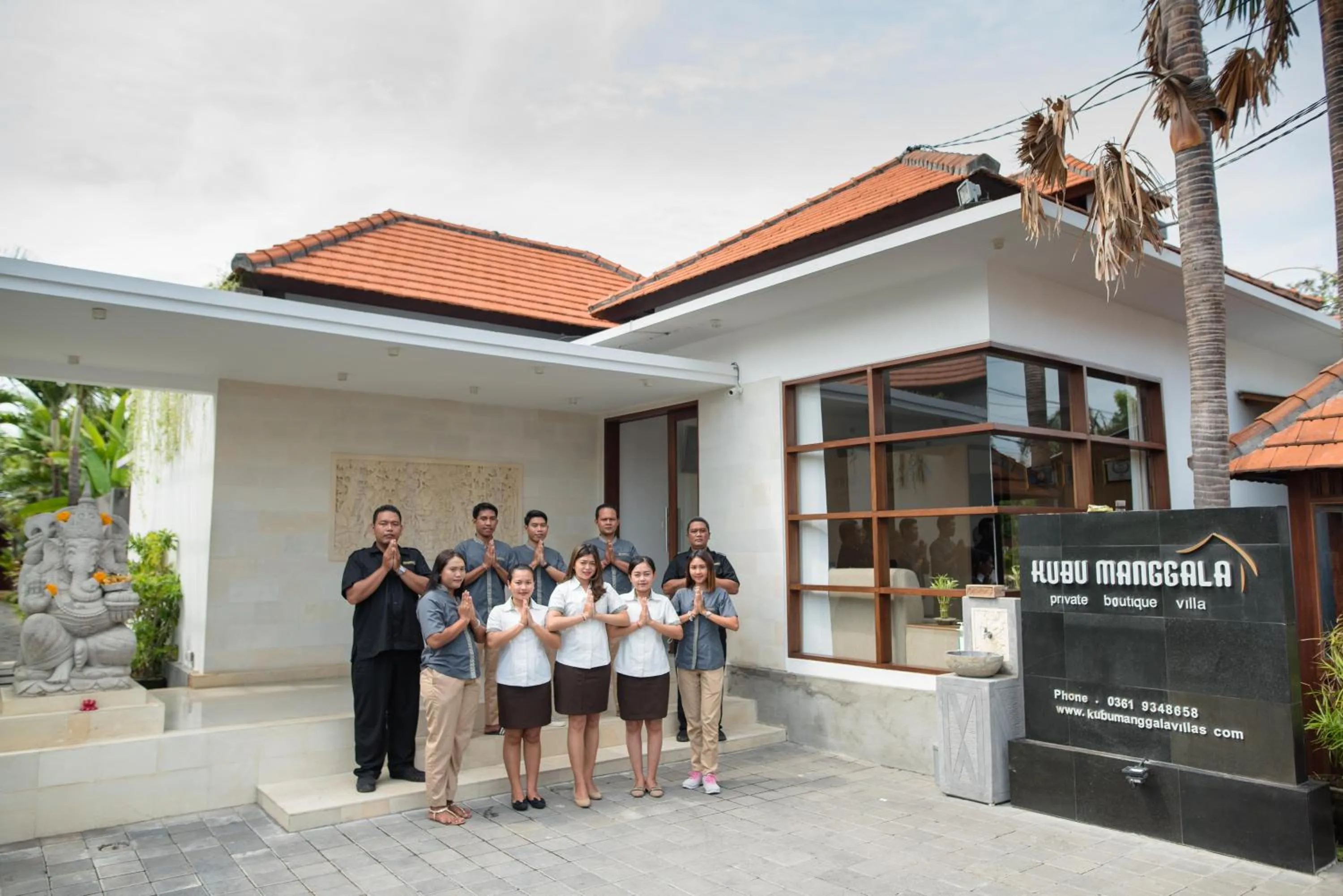 Staff in Kubu Manggala Villas Seminyak