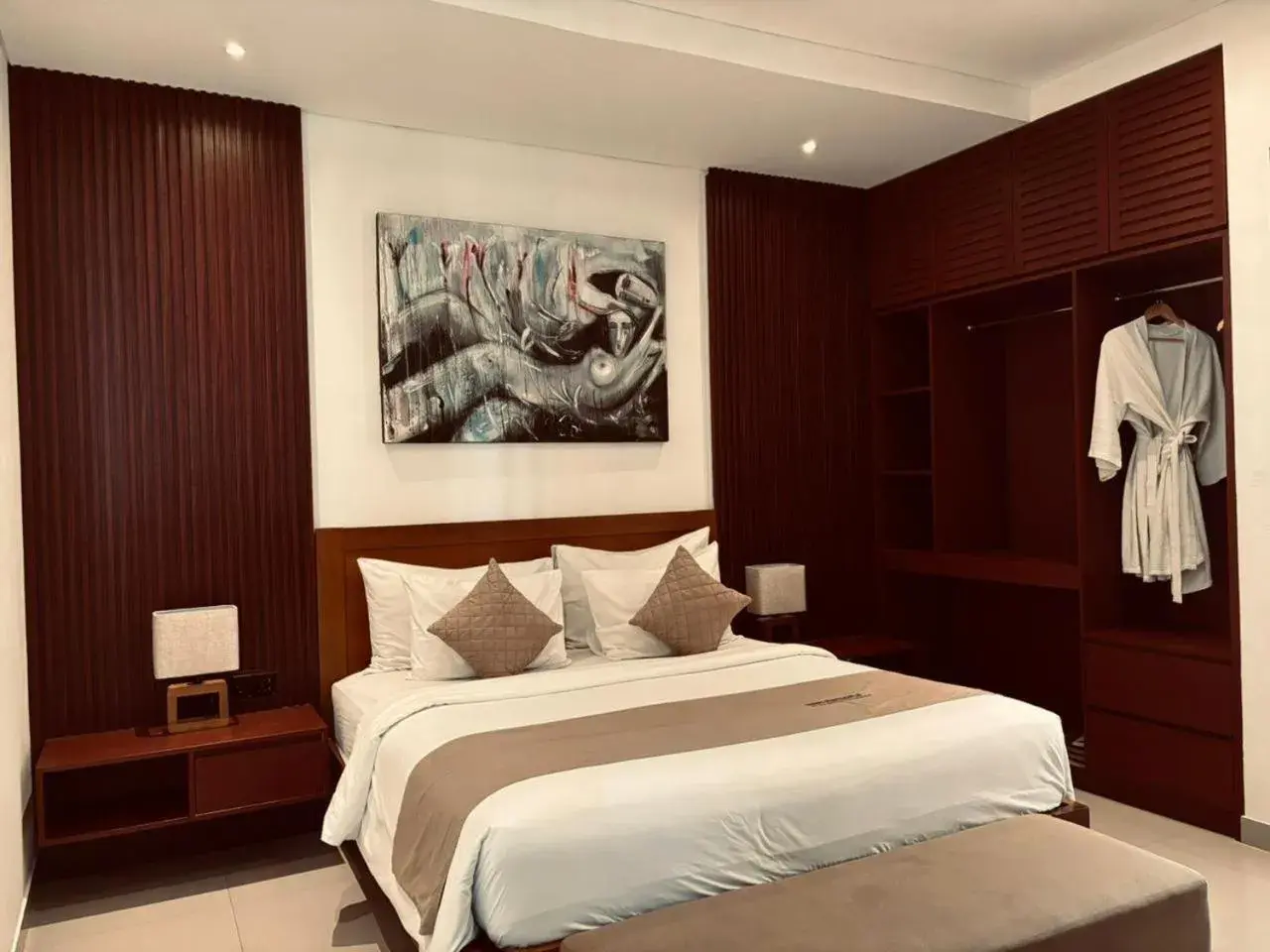 Bedroom, Bed in Kubu Manggala Villas Seminyak Bedroom, Bed in Kubu Manggala Villas Seminyak