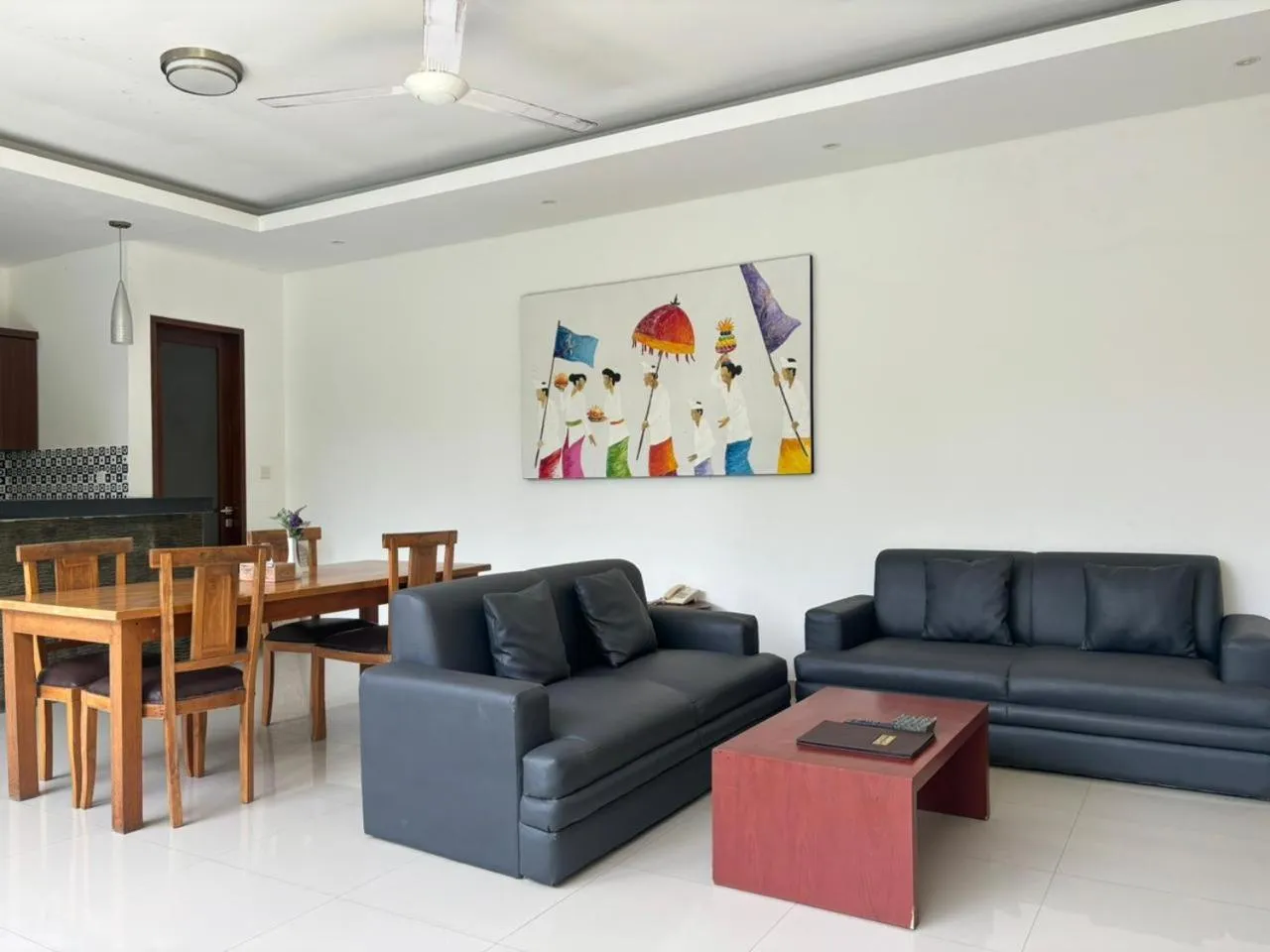 Living room in Kubu Manggala Villas Seminyak