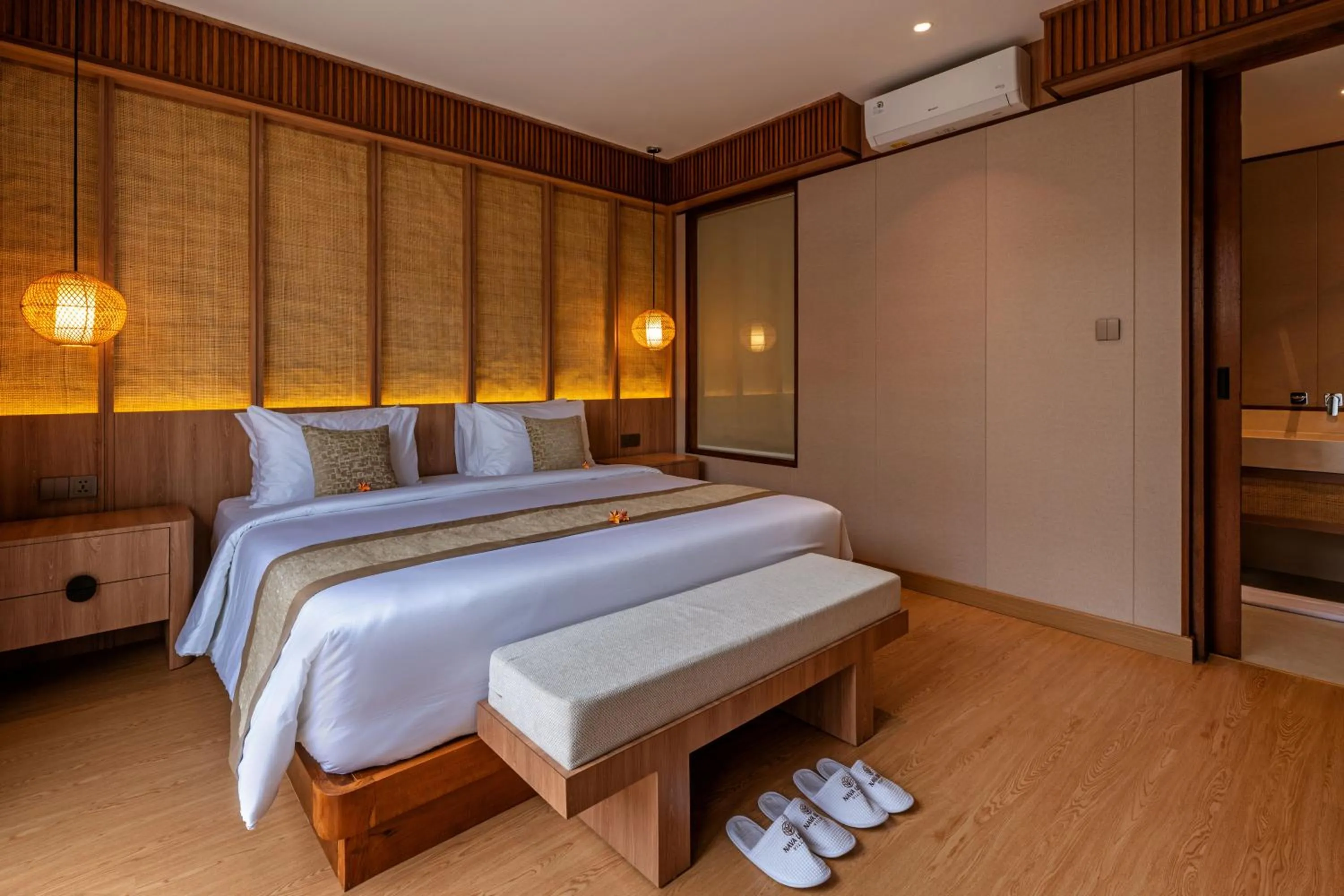Bedroom, Bed in NAVA Ubud Villas