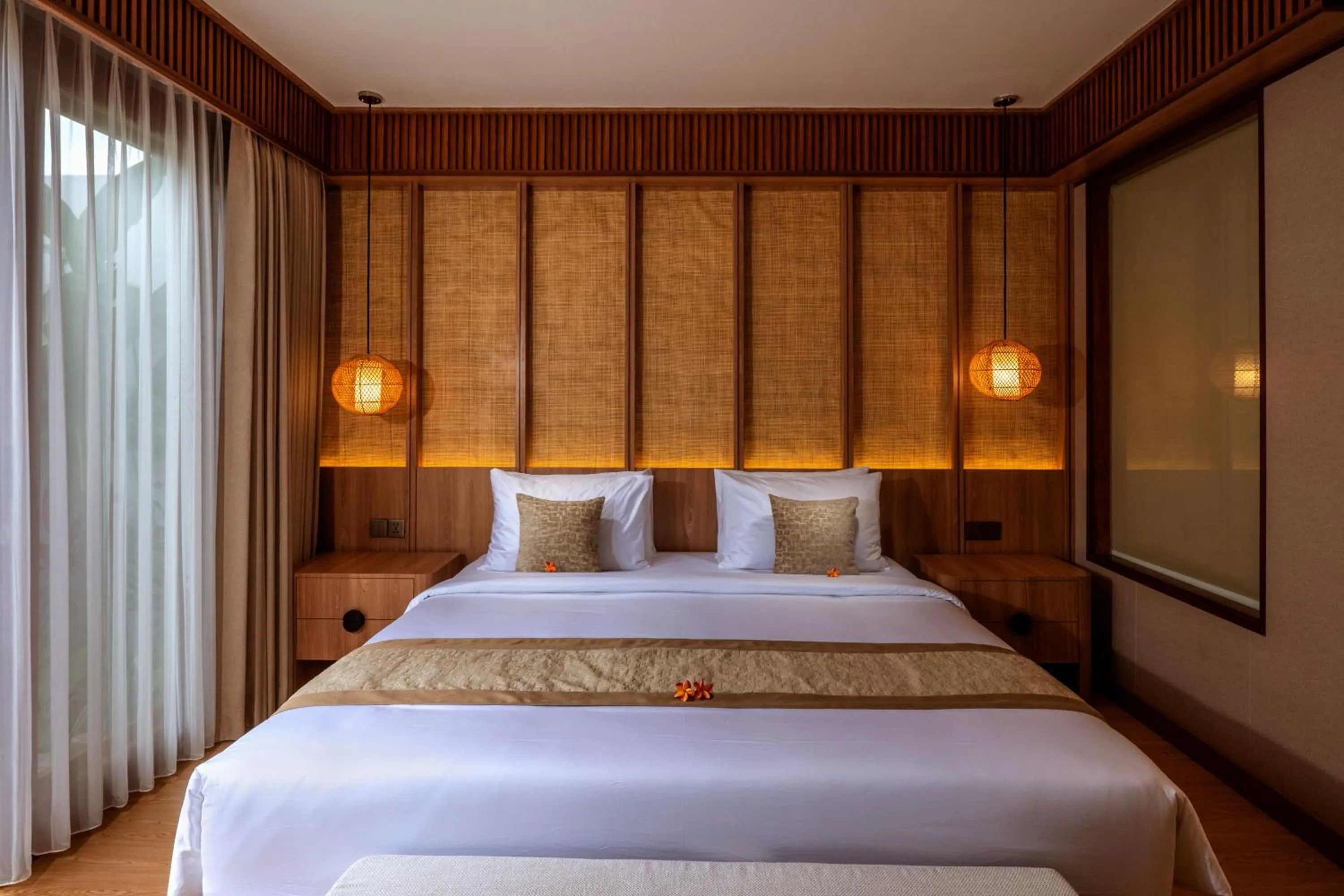 Bedroom, Bed in NAVA Ubud Villas