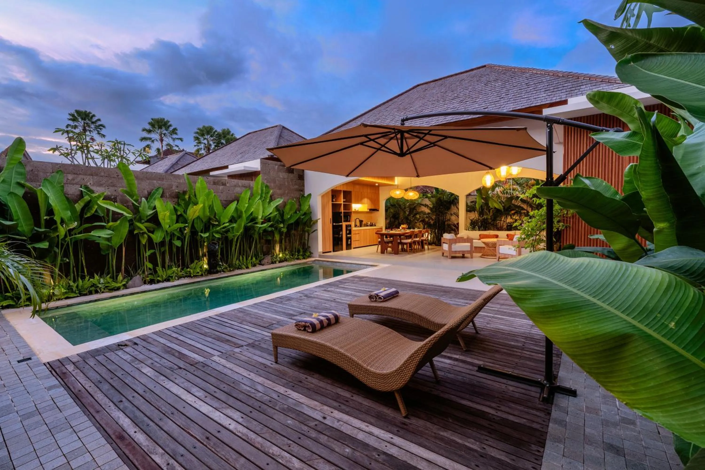 Swimming pool in NAVA Ubud Villas