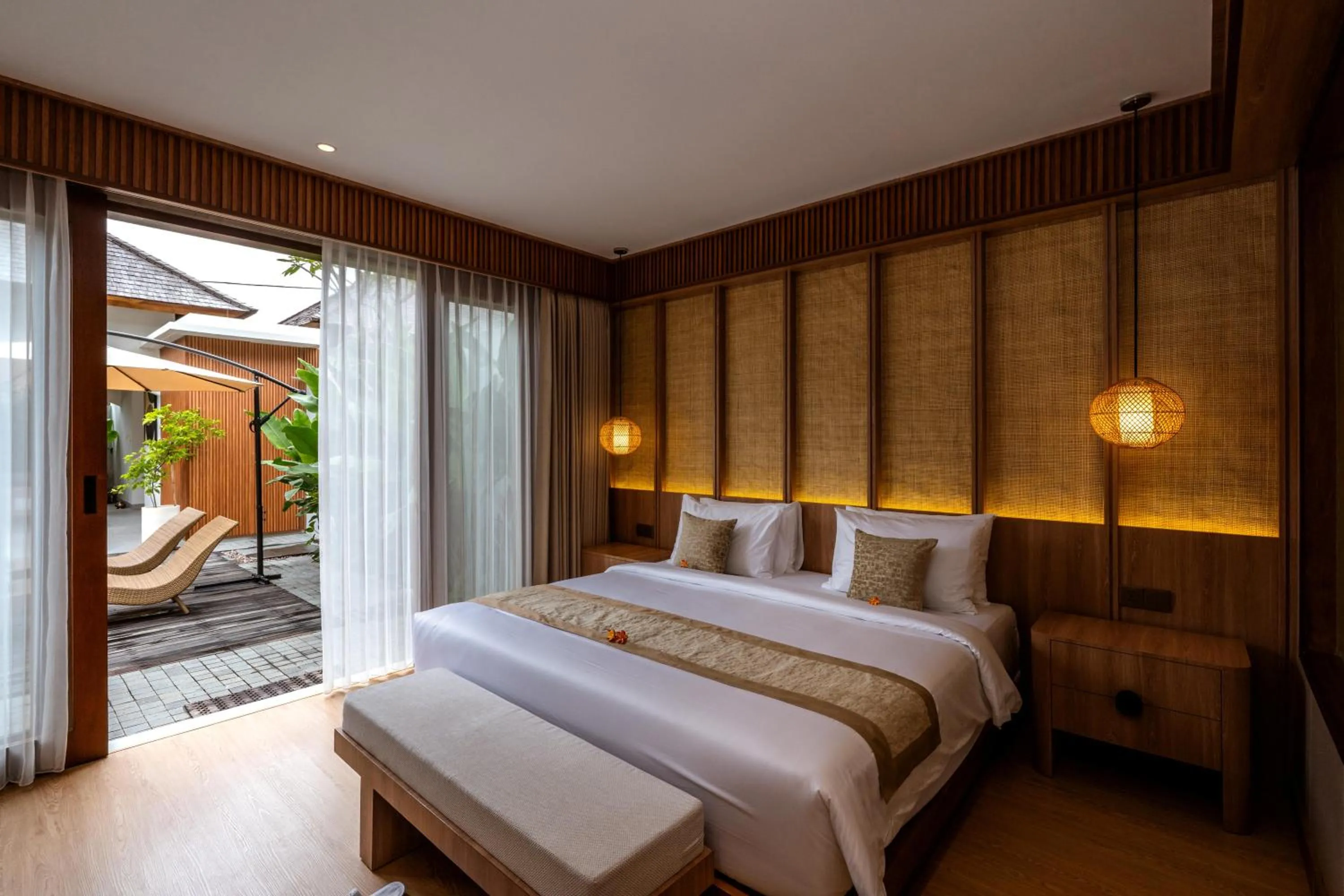 Bedroom, Bed in NAVA Ubud Villas