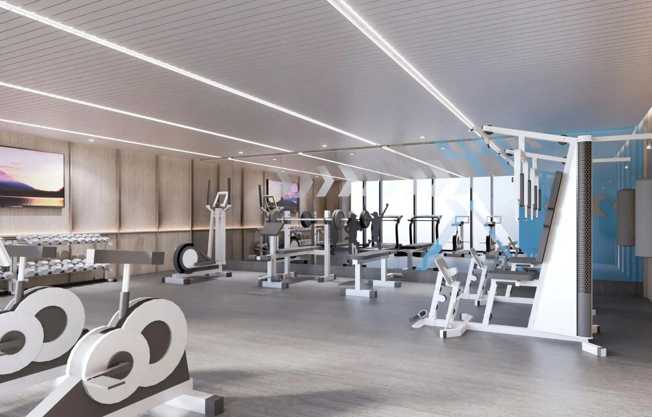 Fitness centre/facilities in Harris Hotel & Convention Serpong