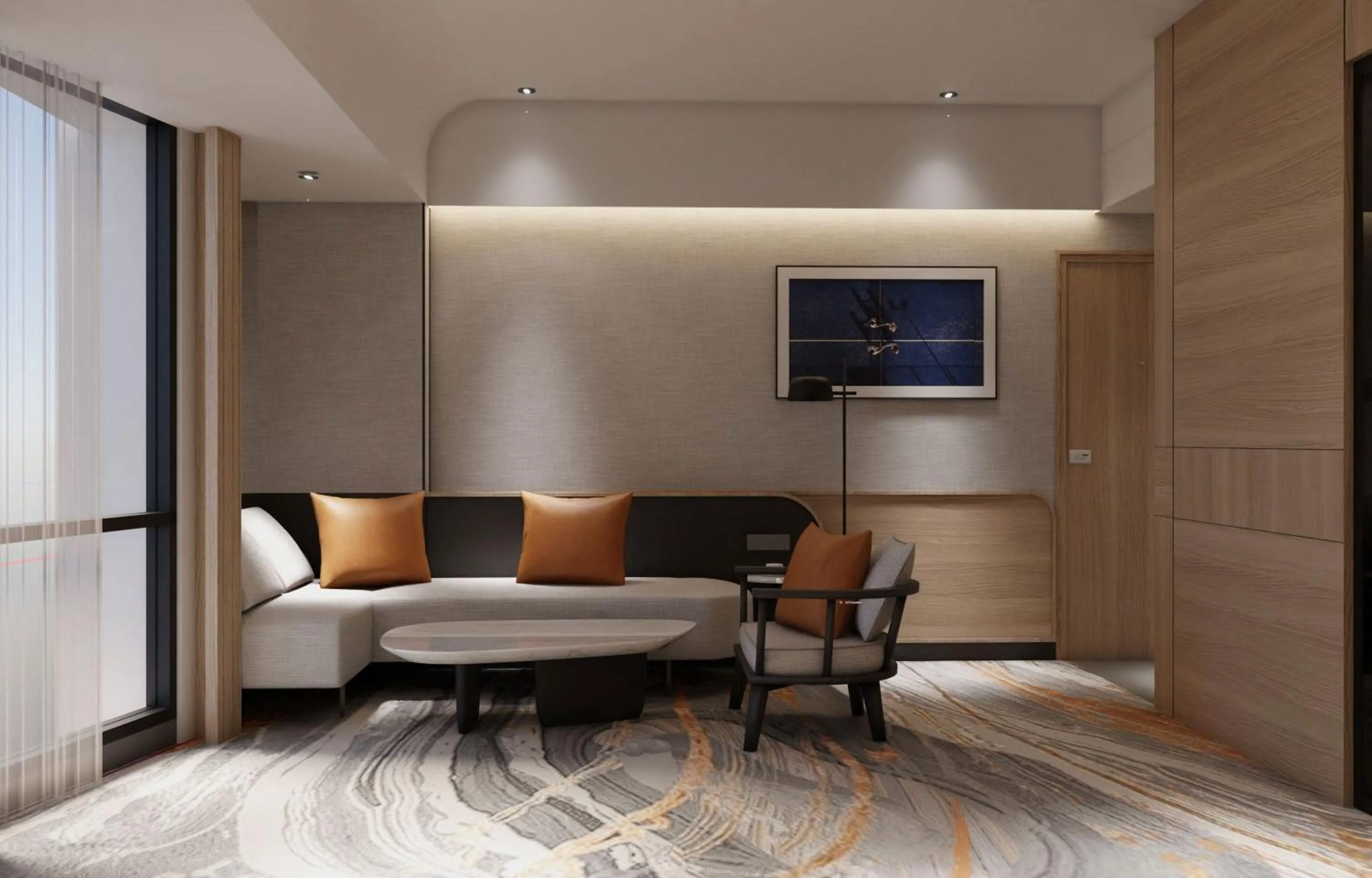 Living room in Harris Hotel & Convention Serpong