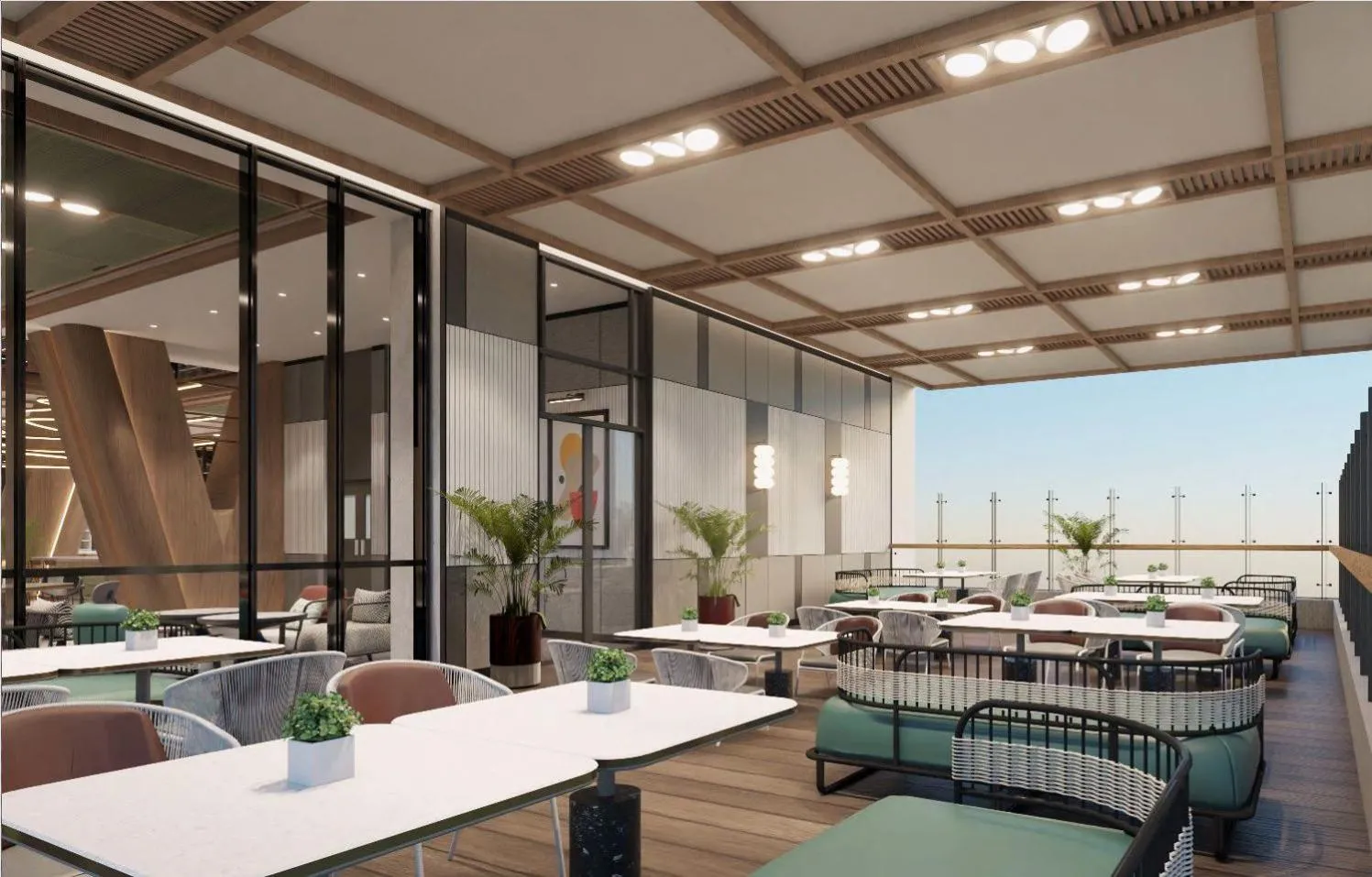 Restaurant/places to eat in Harris Hotel & Convention Serpong
