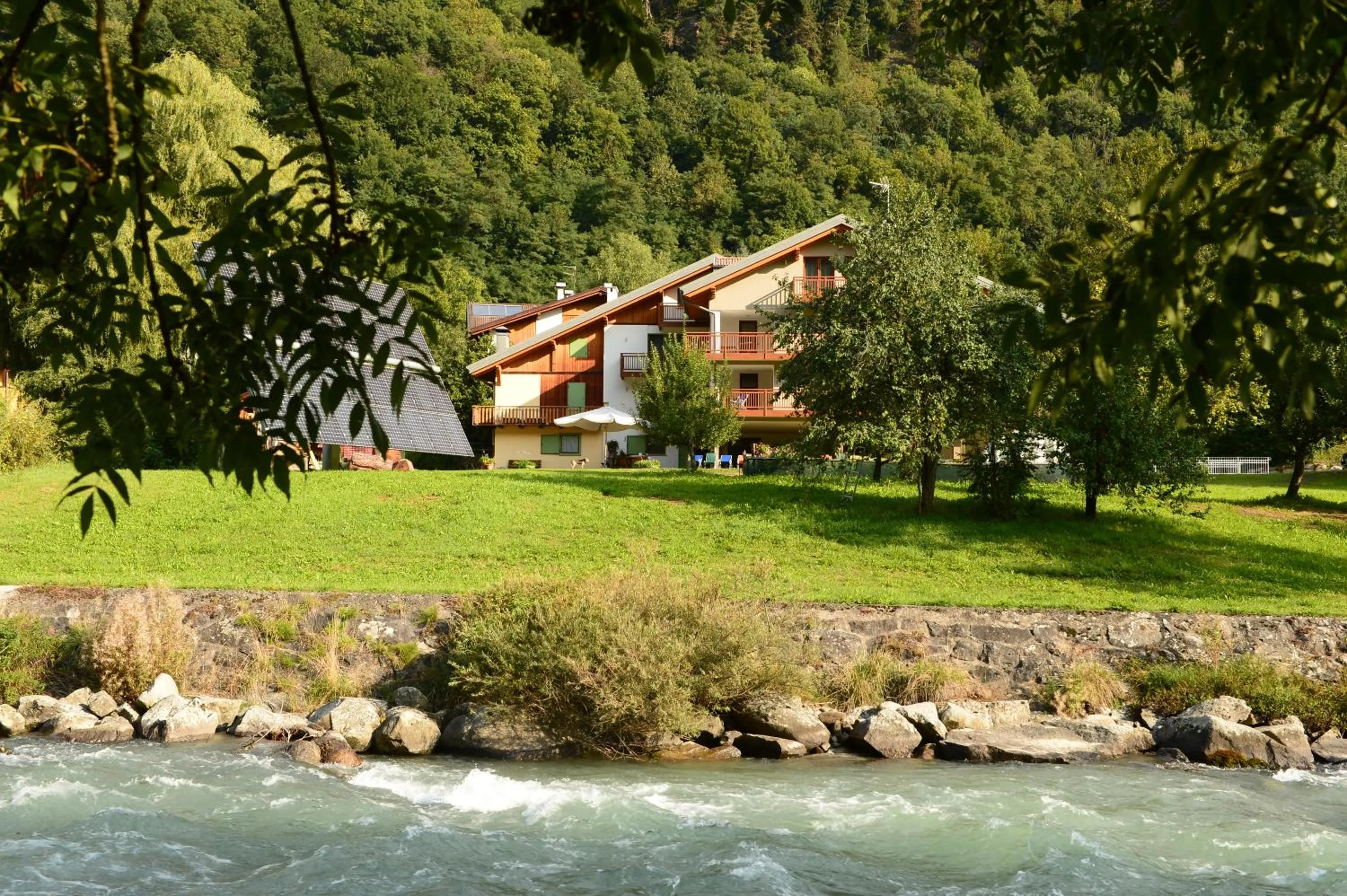 River view in La Casa al Noce