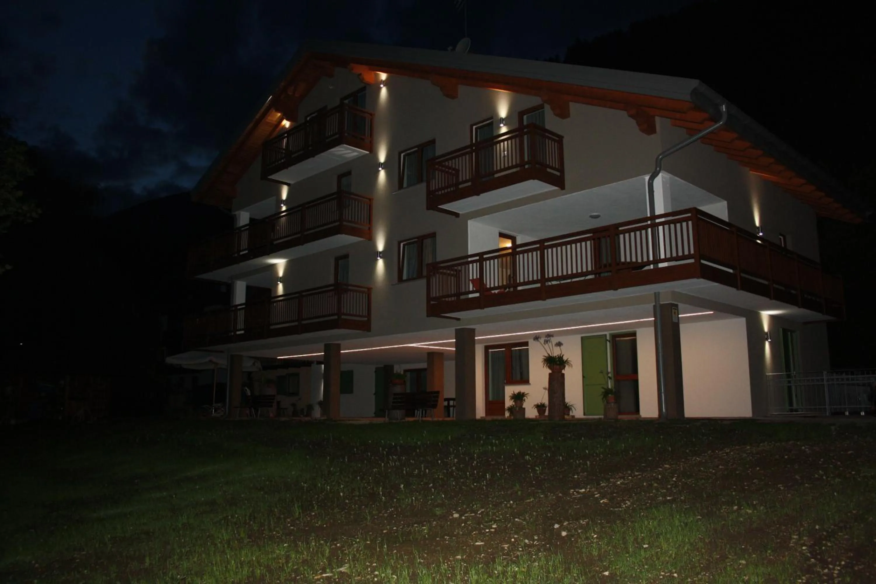 Night in La Casa al Noce