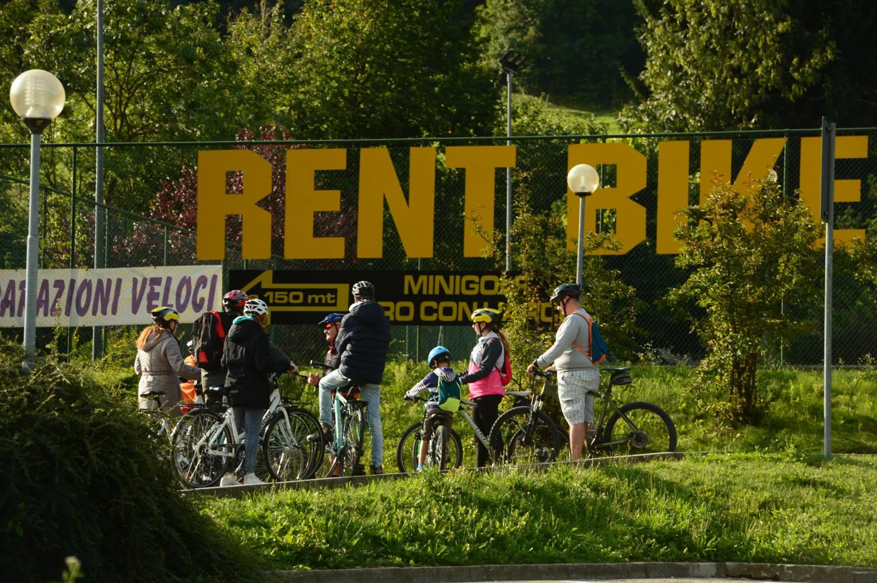 Cycling in La Casa al Noce