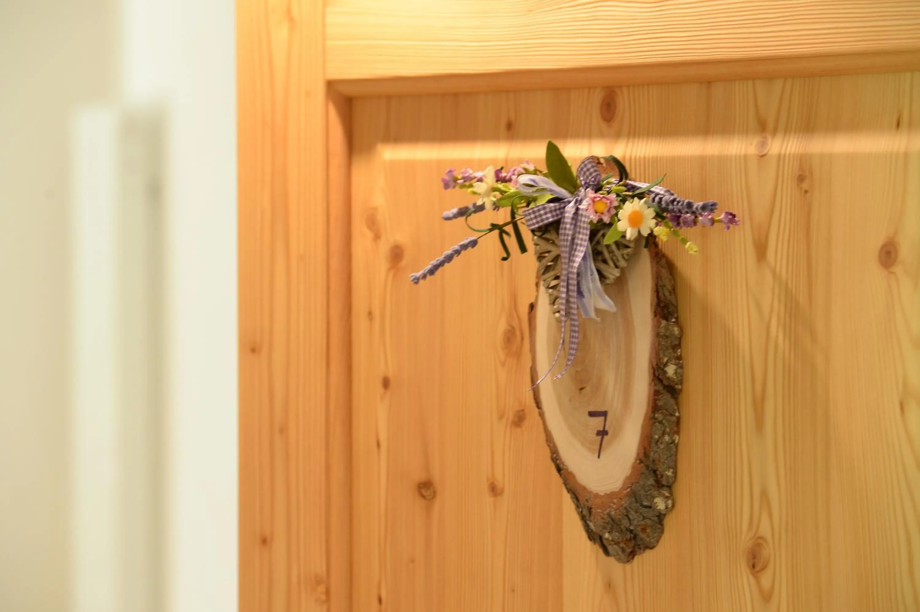 Decorative detail in La Casa al Noce