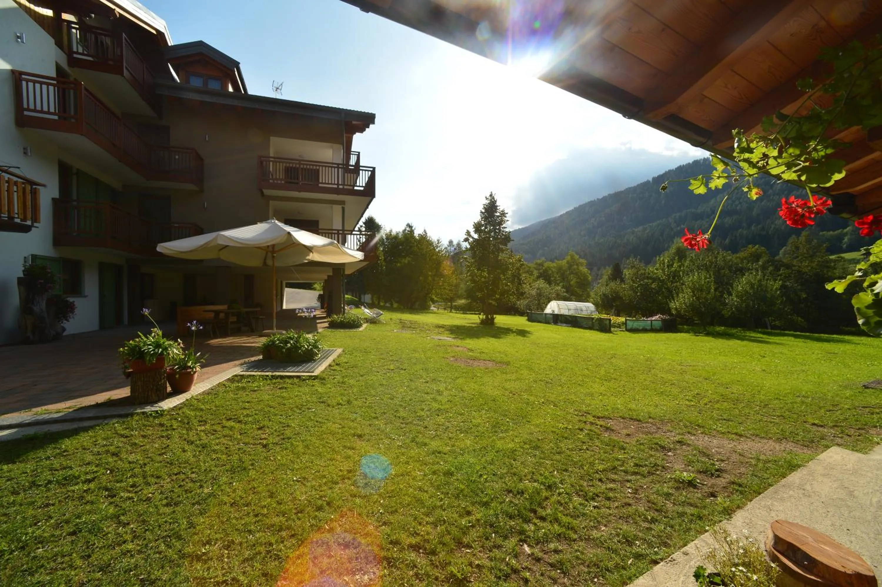 Garden in La Casa al Noce