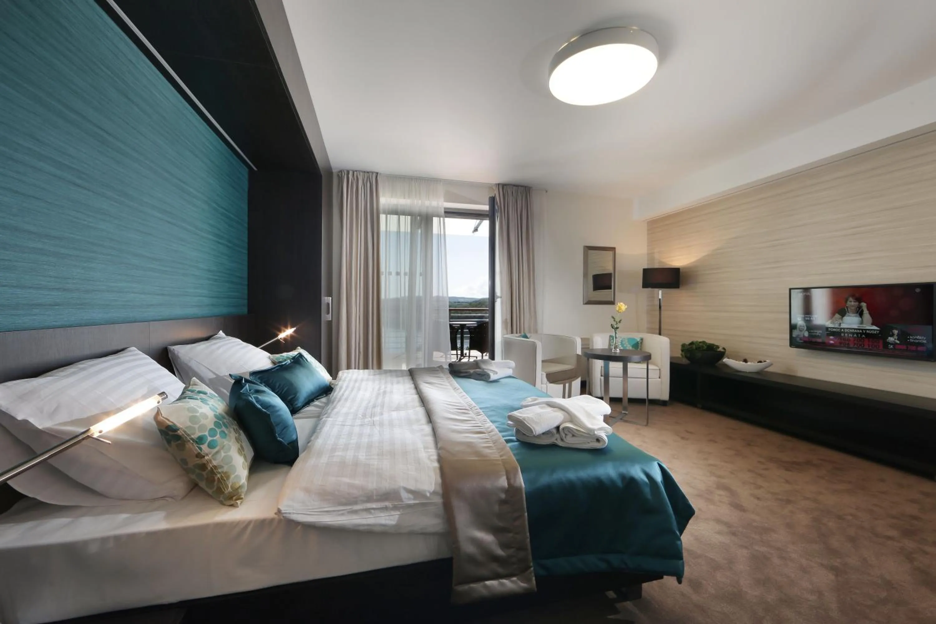 Photo of the whole room, Bed in Hotel Zelená Lagúna