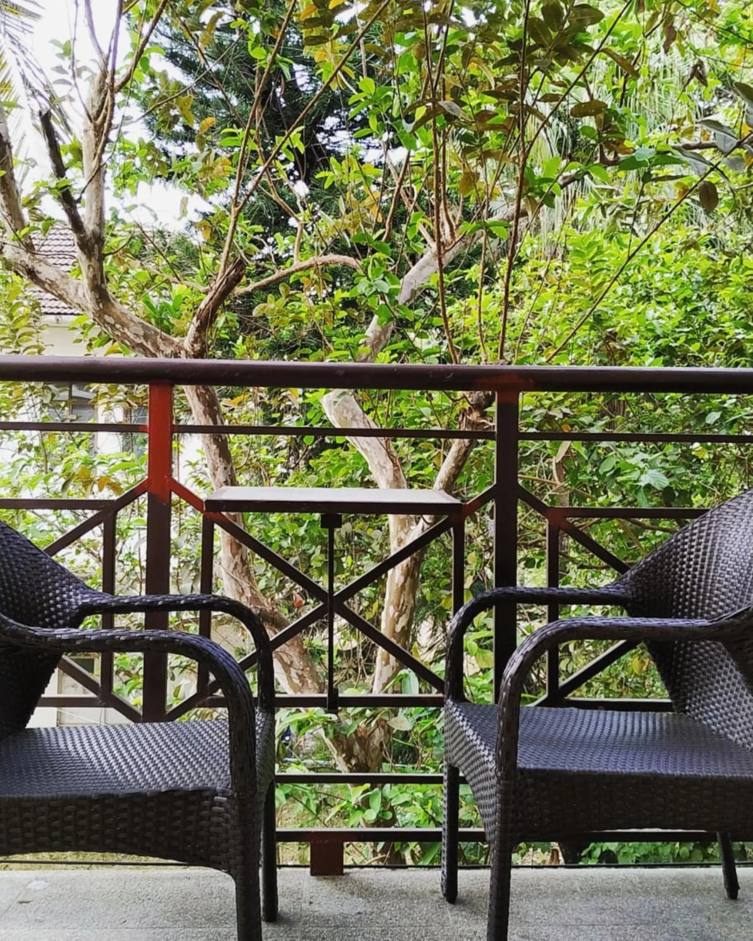 Balcony/Terrace in Fortkochi Beach Inn