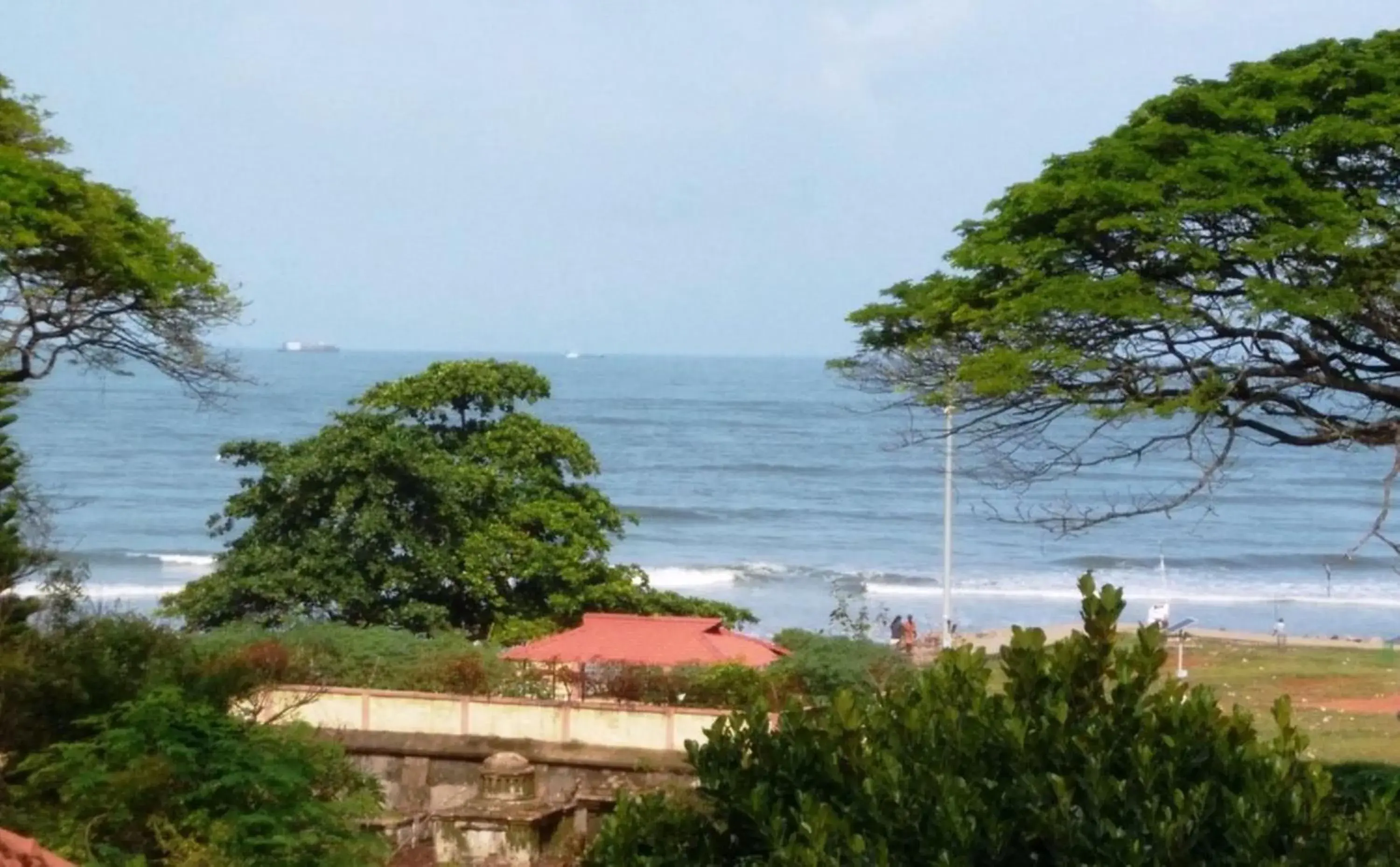 Sea view in Fortkochi Beach Inn Sea view in Fortkochi Beach Inn