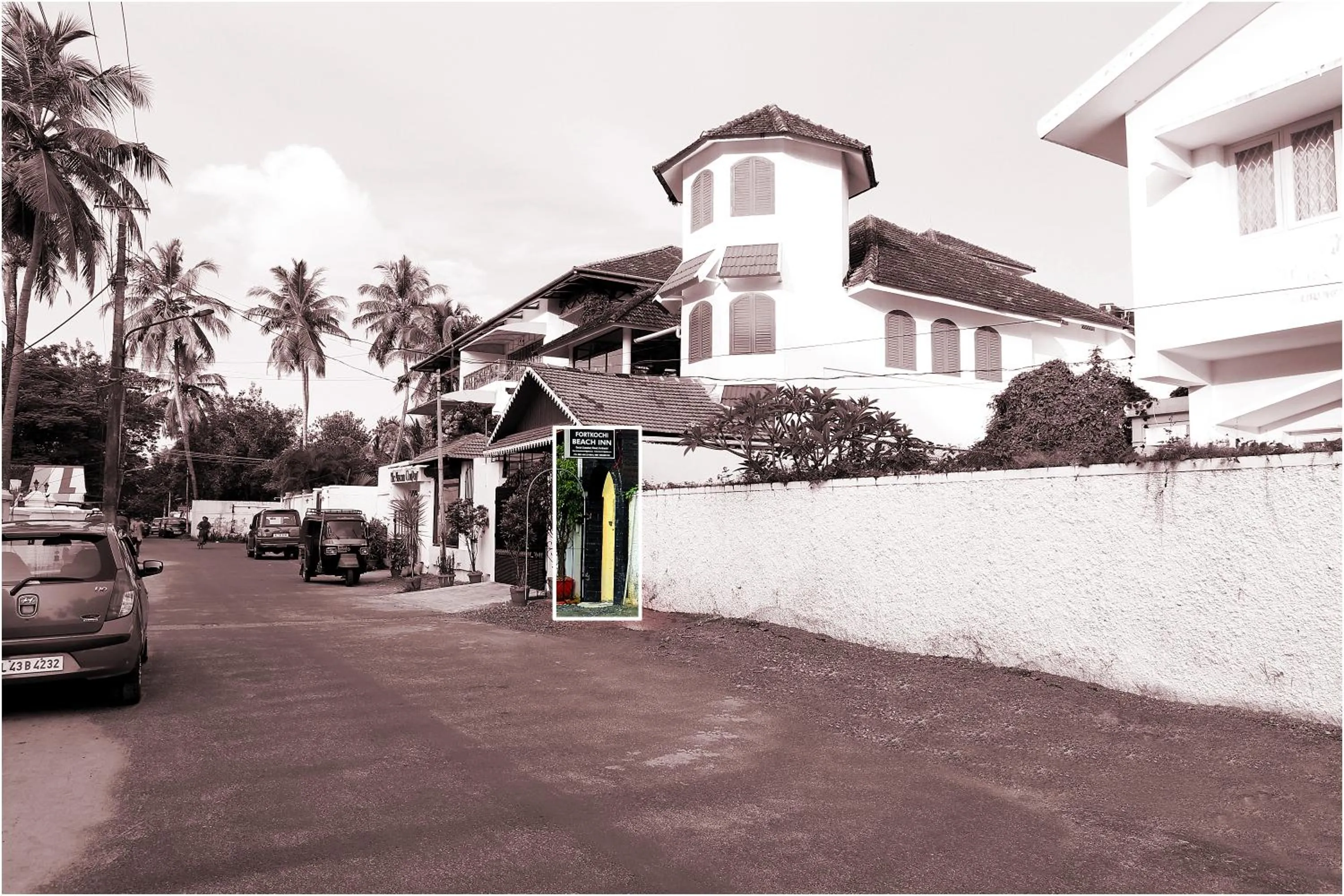 Facade/entrance in Fortkochi Beach Inn