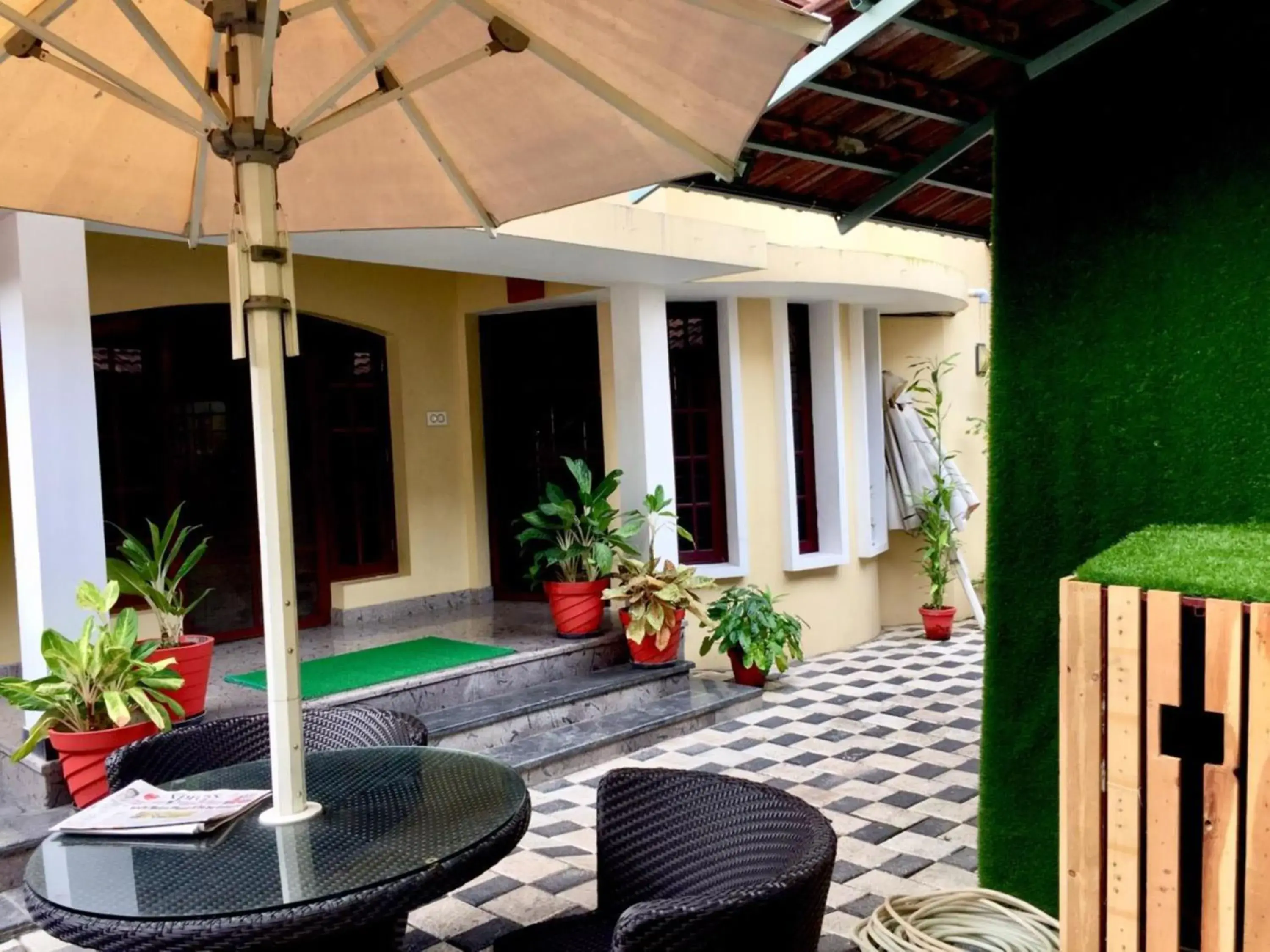 Facade/entrance in Fortkochi Beach Inn Facade/entrance in Fortkochi Beach Inn