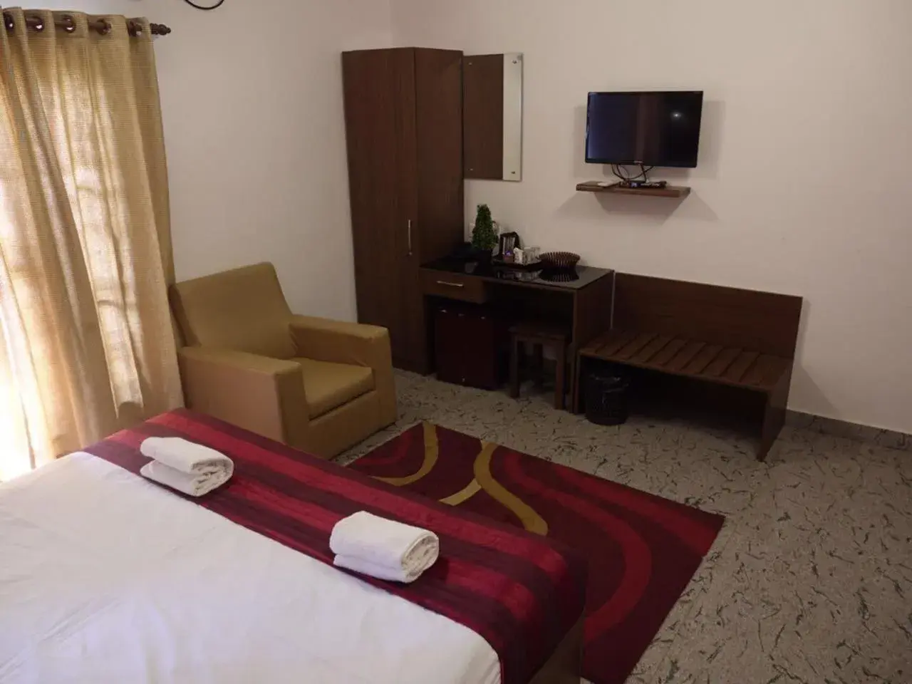 Bedroom, Bed in Fortkochi Beach Inn Bedroom, Bed in Fortkochi Beach Inn