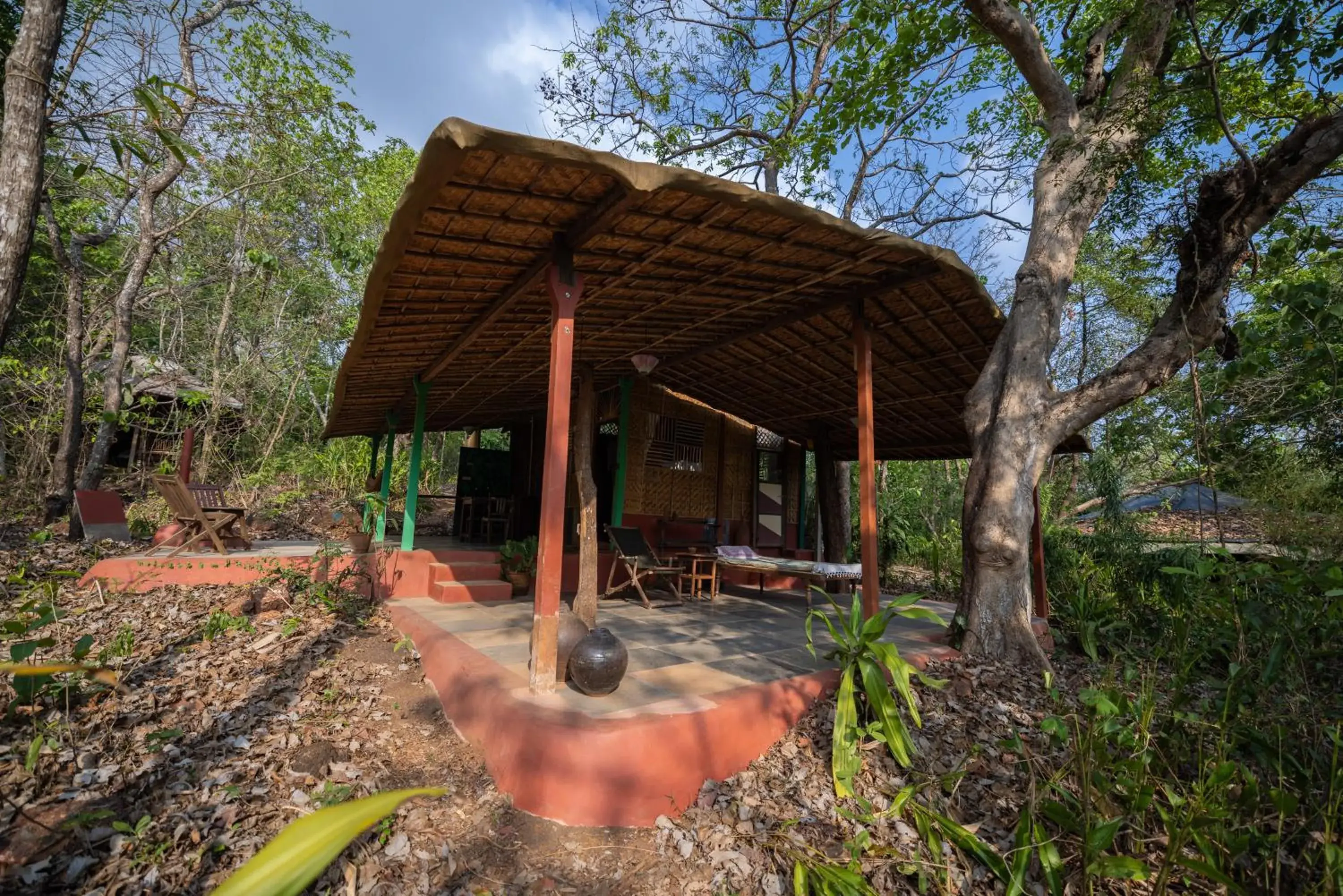 Double or Twin Room with Garden View in Khaama Kethna Eco Sustainable Village Double or Twin Room with Garden View in Khaama Kethna Eco Sustainable Village