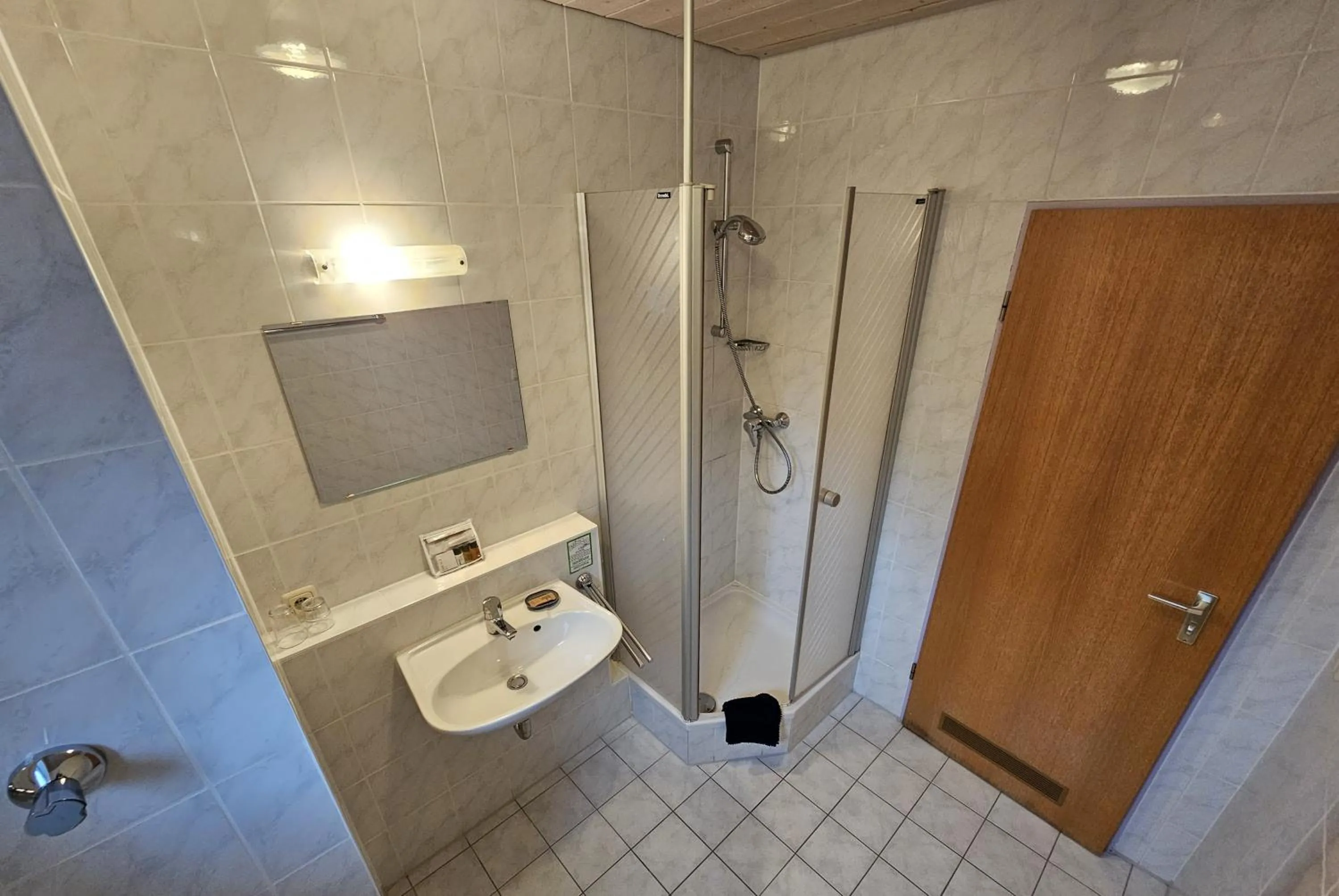 Bathroom in Hotel BURGWALD