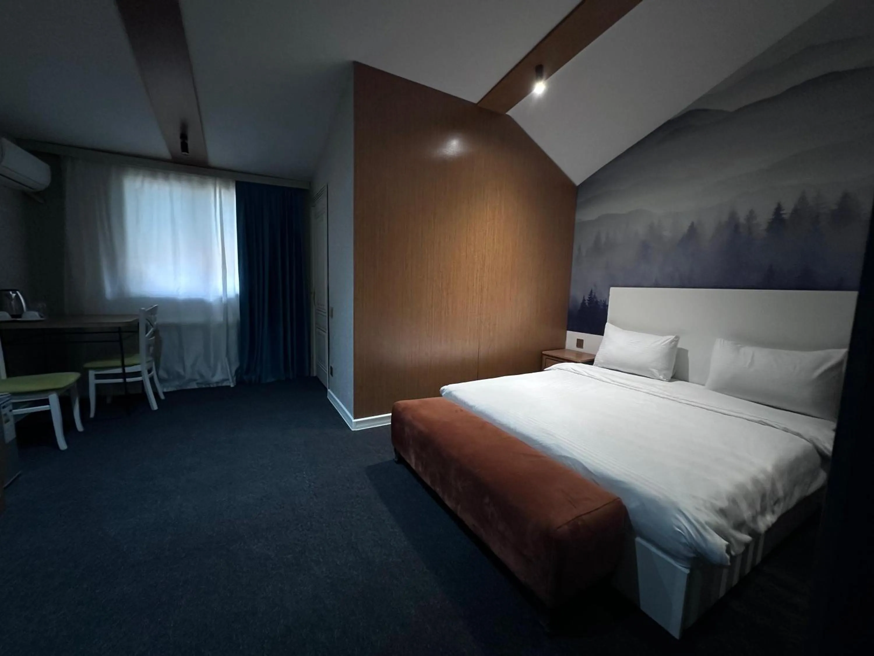 Bed in Central City Hotel