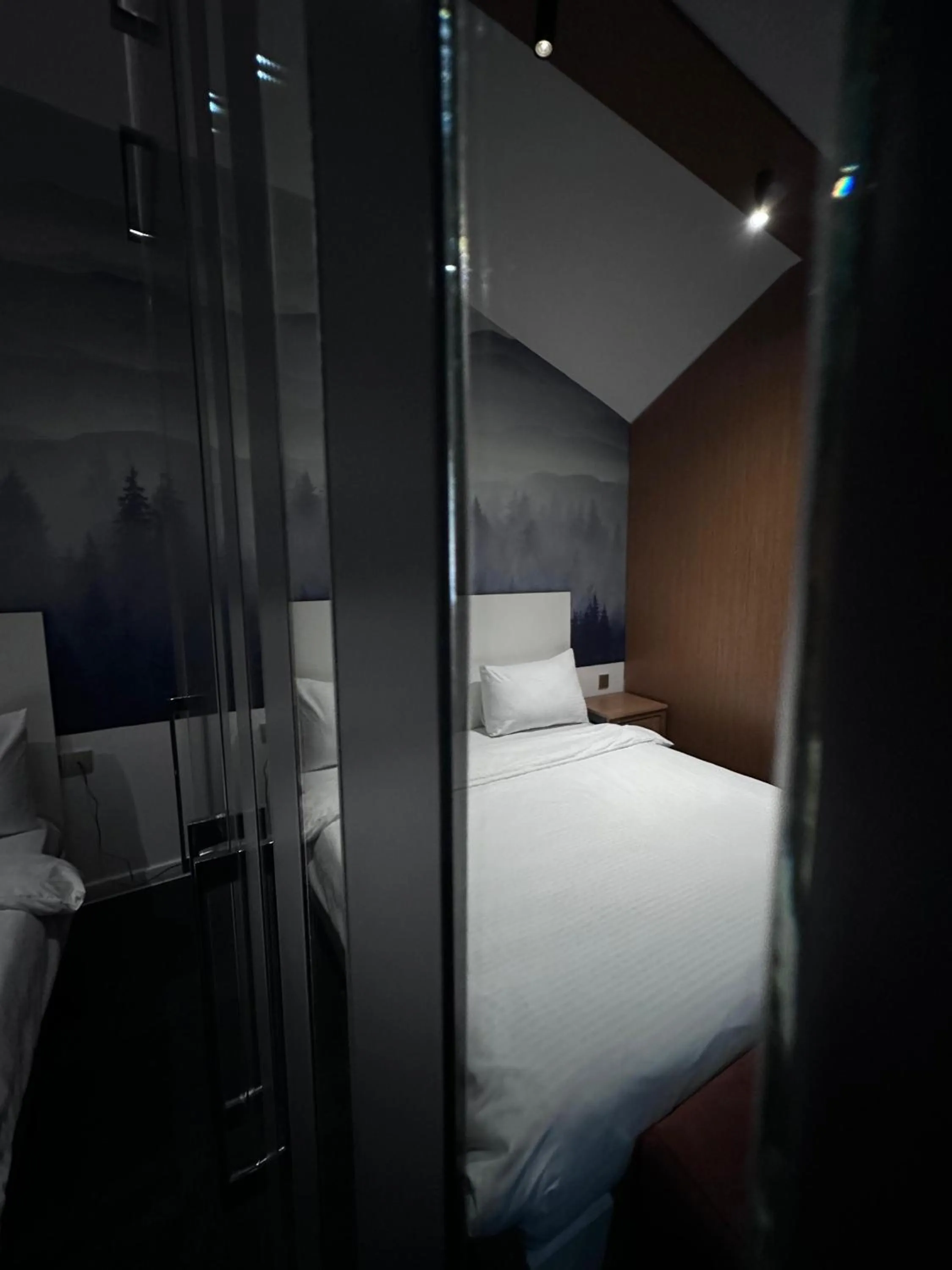 Bed in Central City Hotel