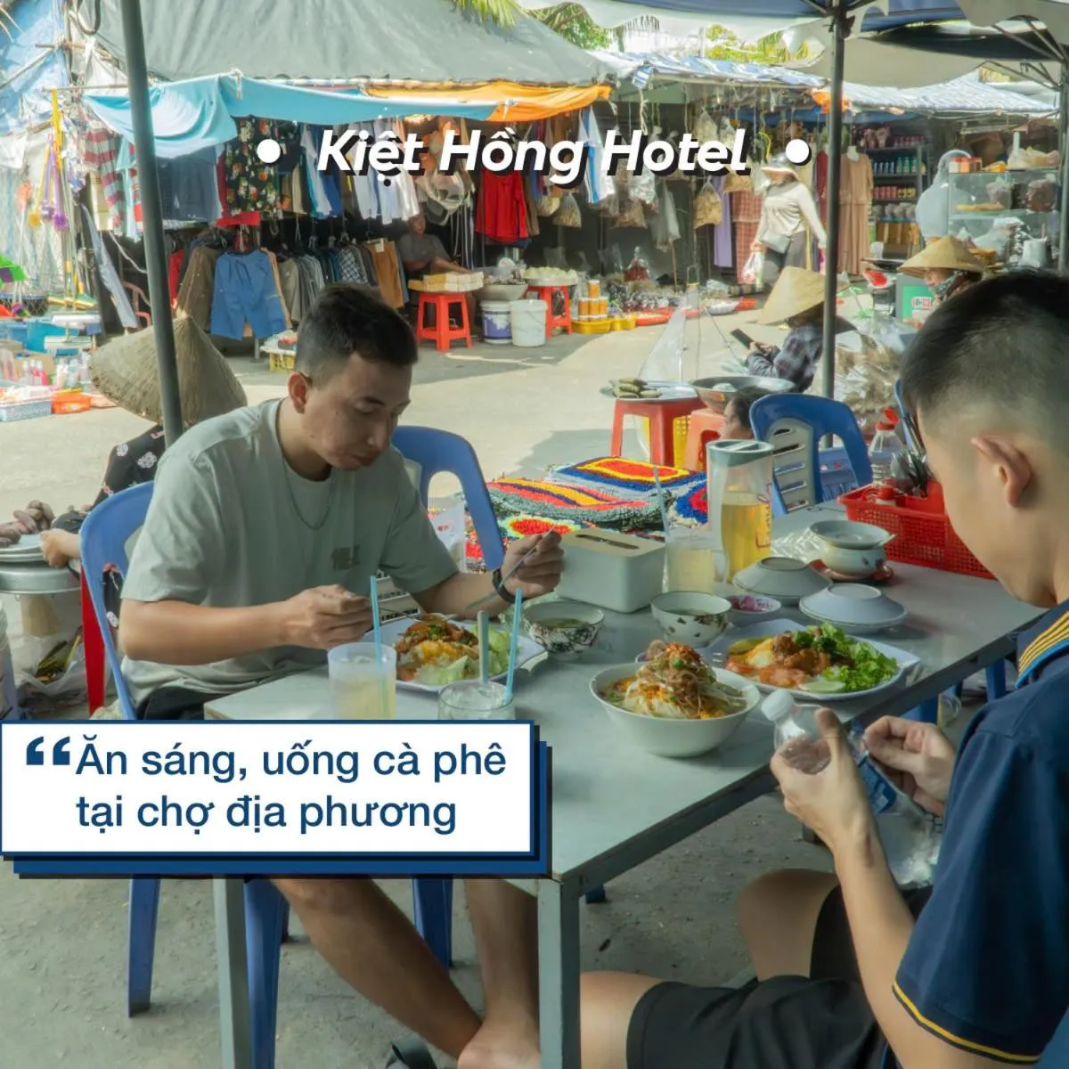 Breakfast in Kiet Hong Hotel