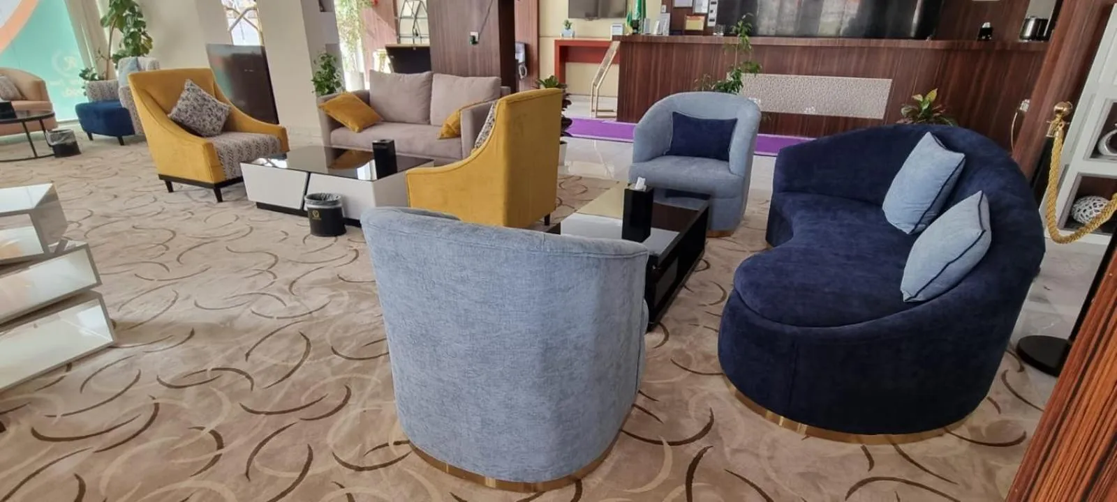 Lobby or reception in رؤوم ان للشقق الفندقية-Raoum Inn Hotel Apartments