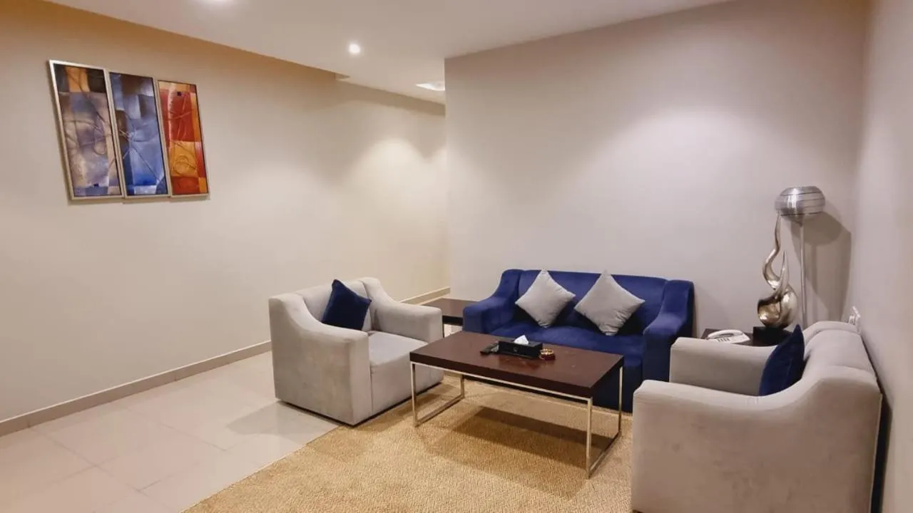 Living room in رؤوم ان للشقق الفندقية-Raoum Inn Hotel Apartments