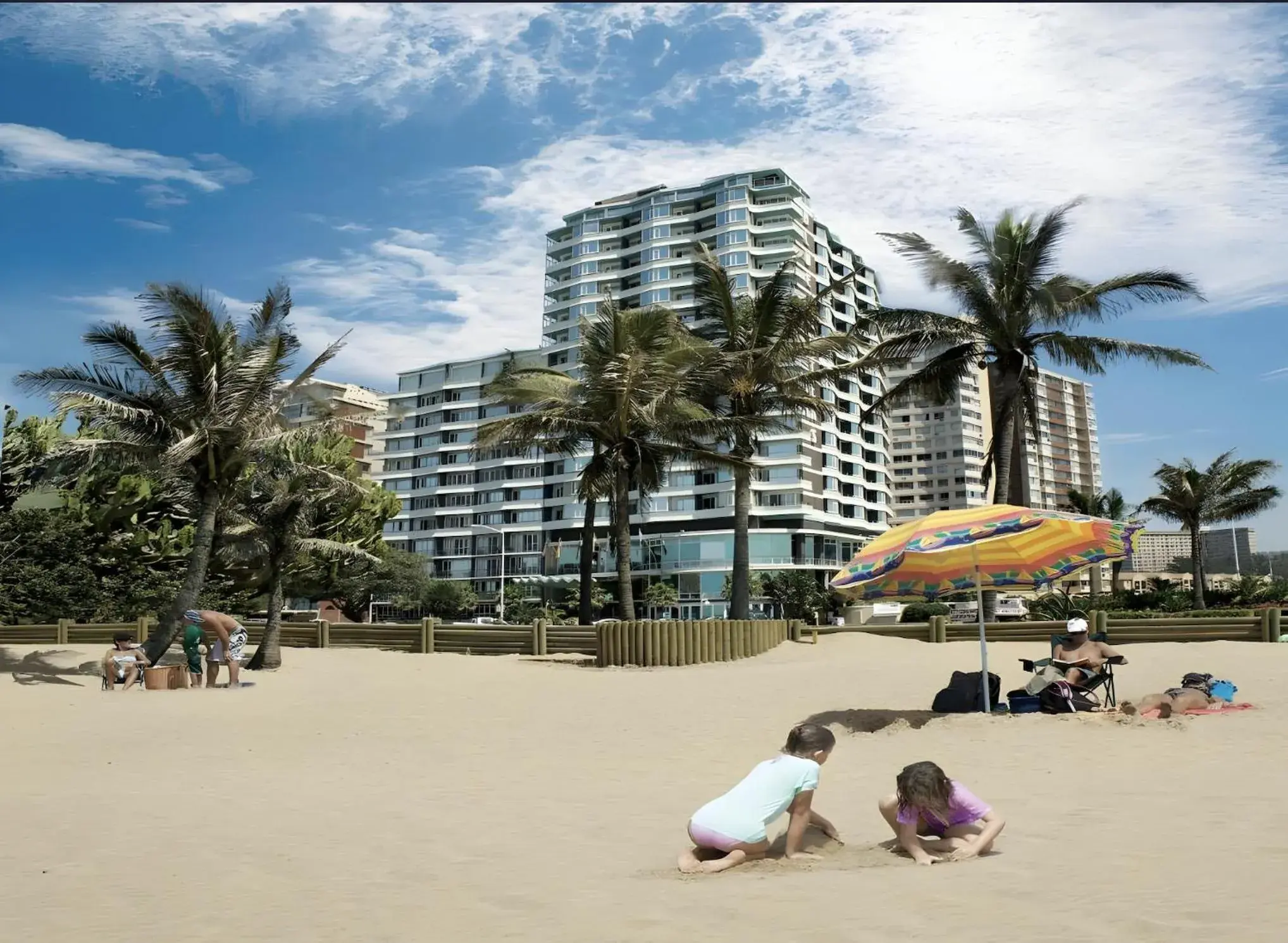 Property building in Blue Waters Hotel Property building in Blue Waters Hotel