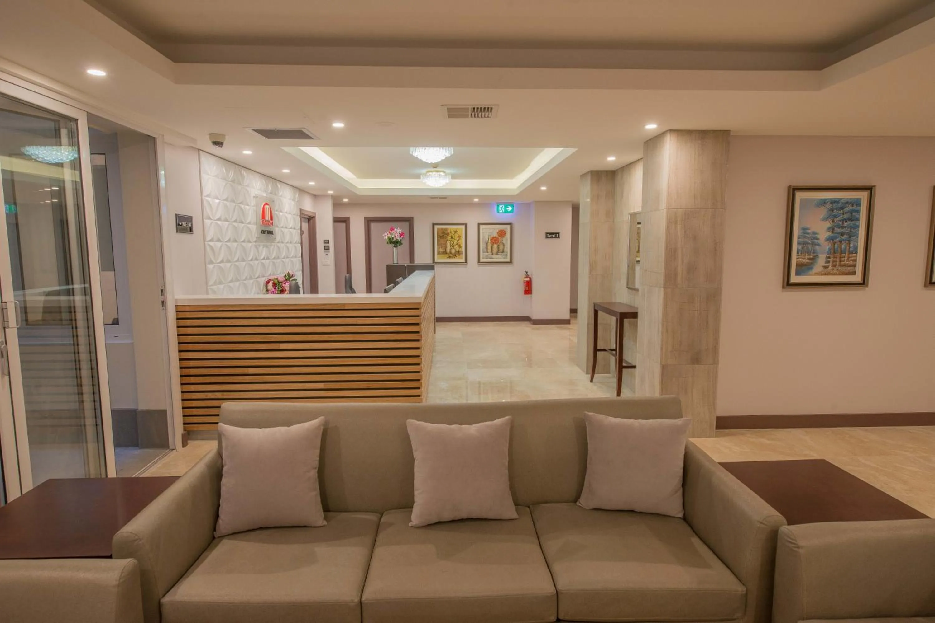Lobby or reception in Megaboom City Hotel