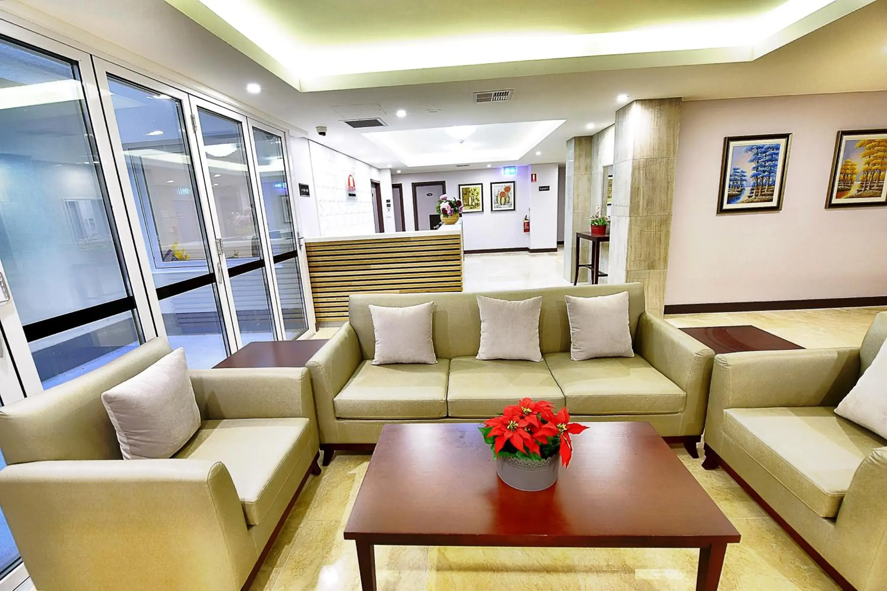 Lobby or reception in Megaboom City Hotel Lobby or reception in Megaboom City Hotel